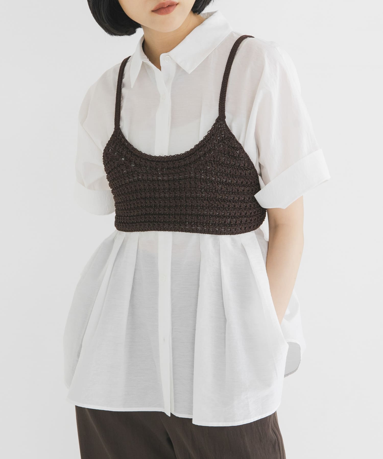 身長 : 160cm サイズ : one