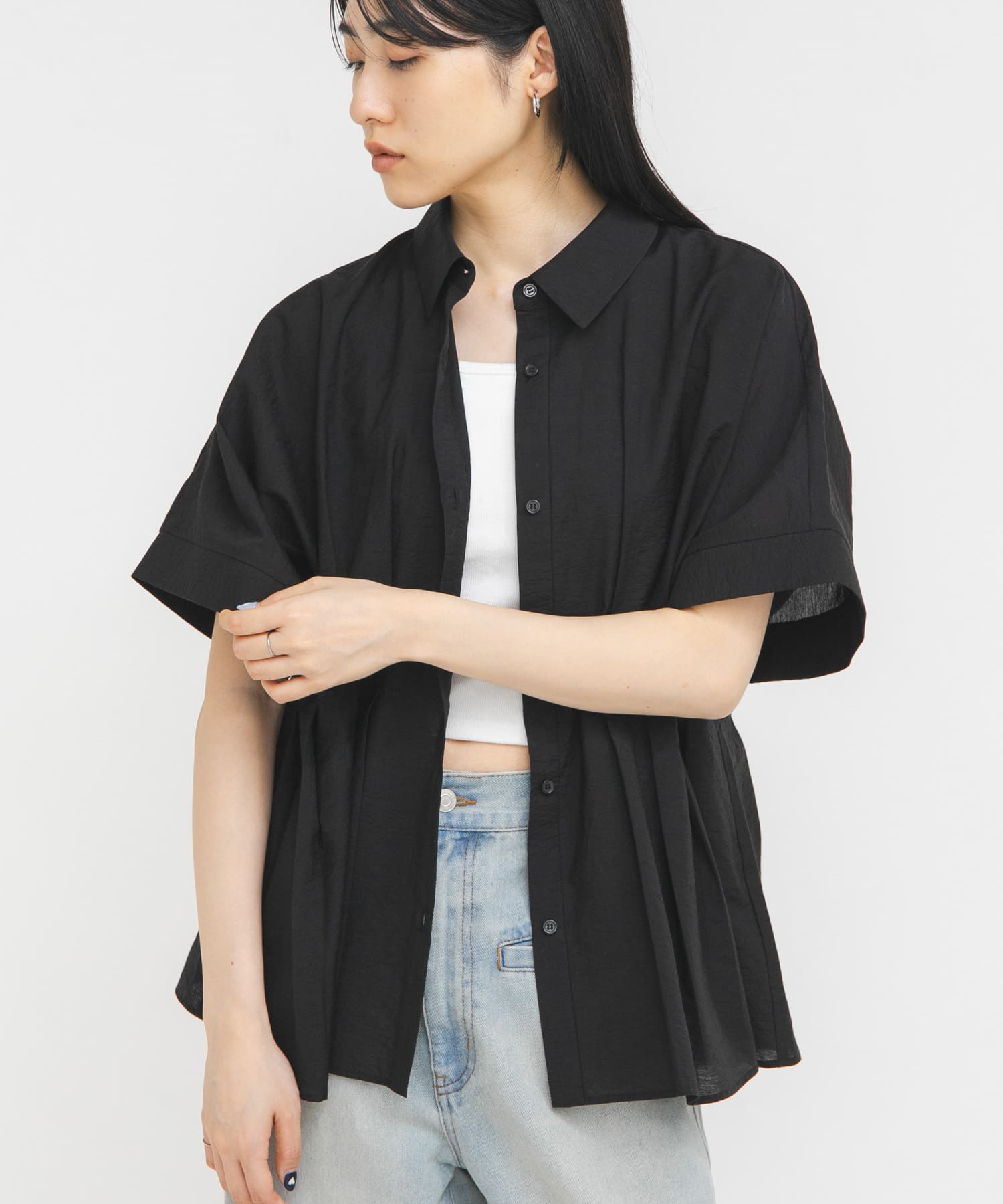 身長 : 160cm サイズ : one