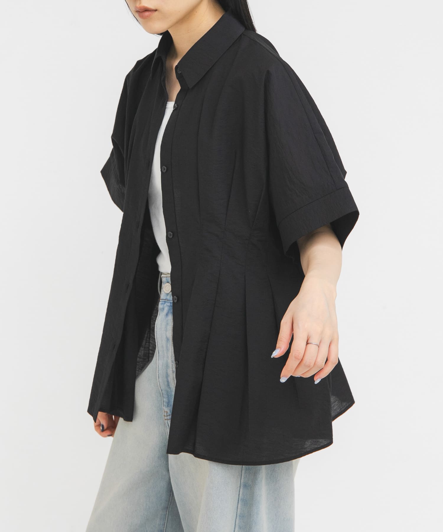 身長 : 160cm サイズ : one