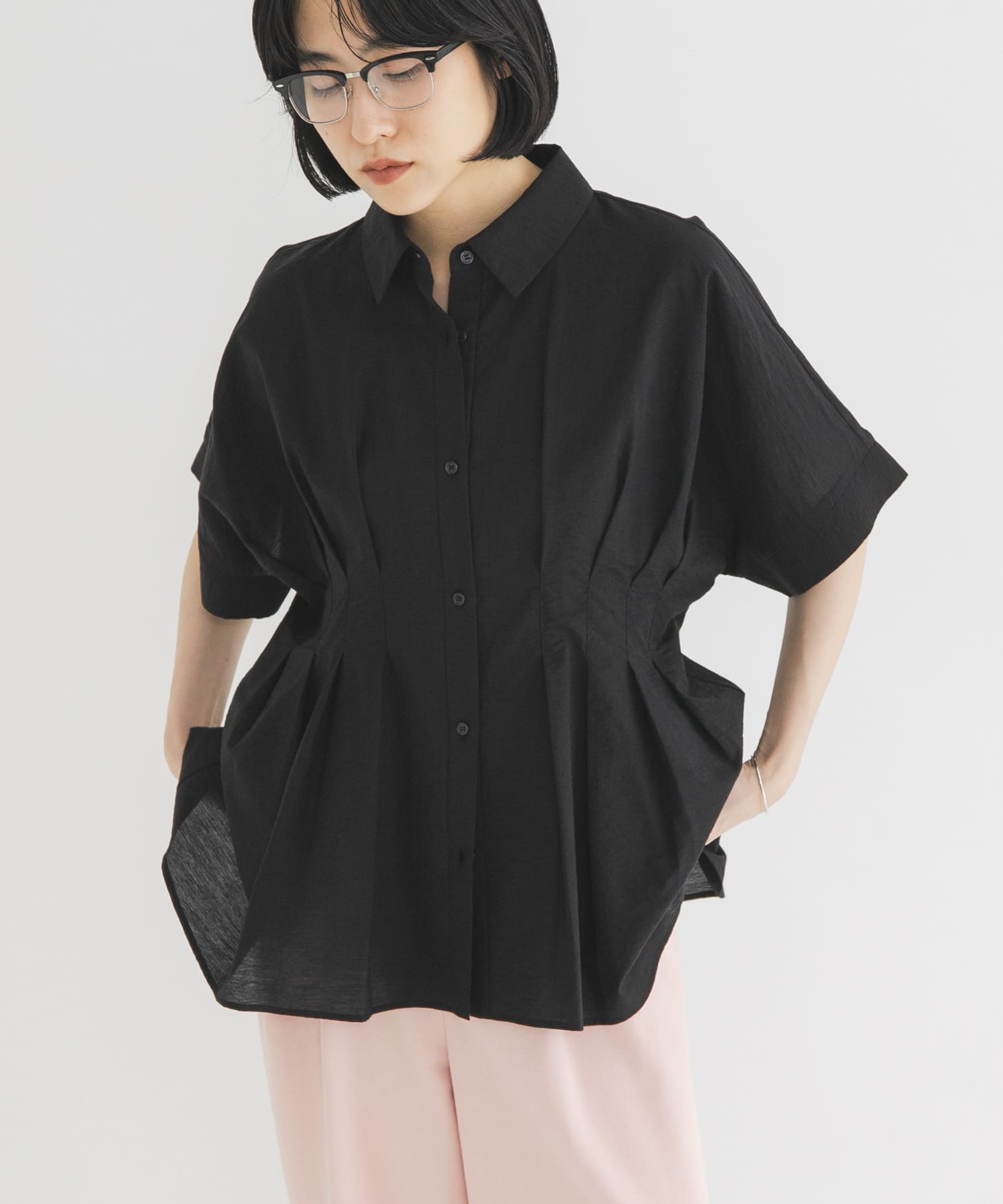 身長 : 160cm サイズ : one