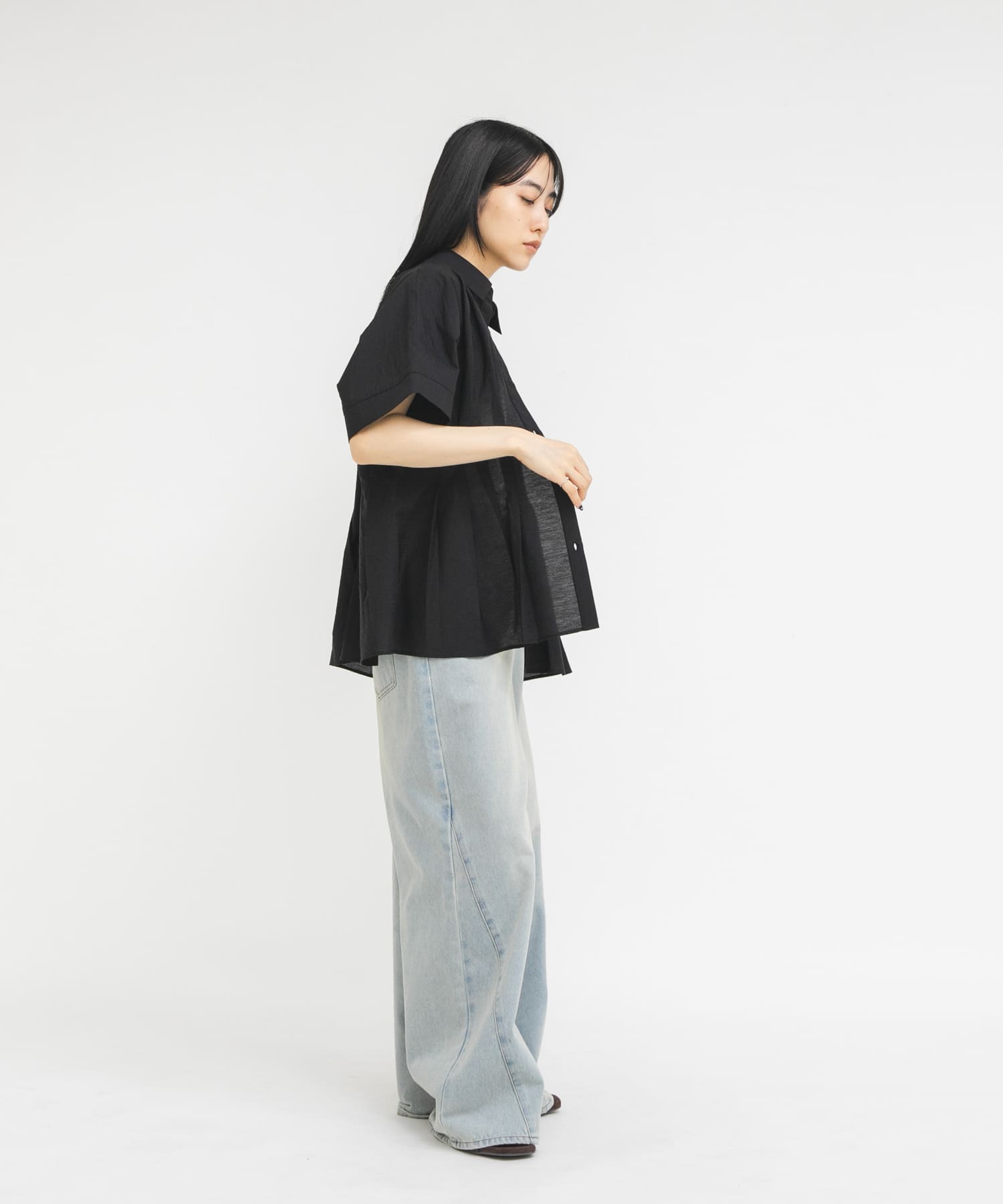身長 : 160cm サイズ : one