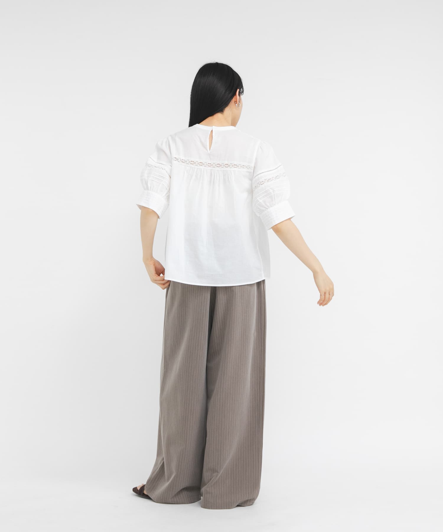 身長：160cm サイズ：one