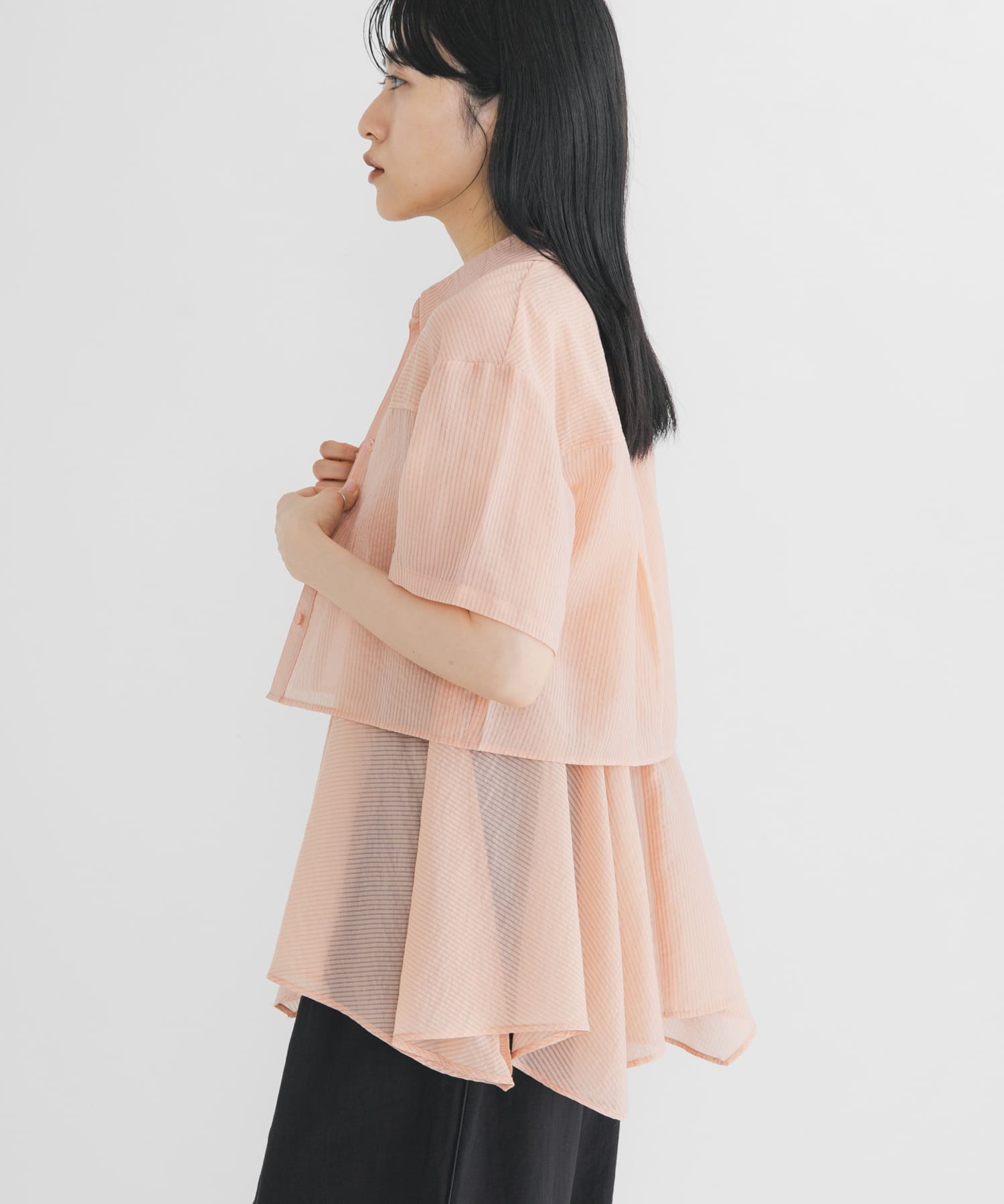 身長：160cm サイズ：one