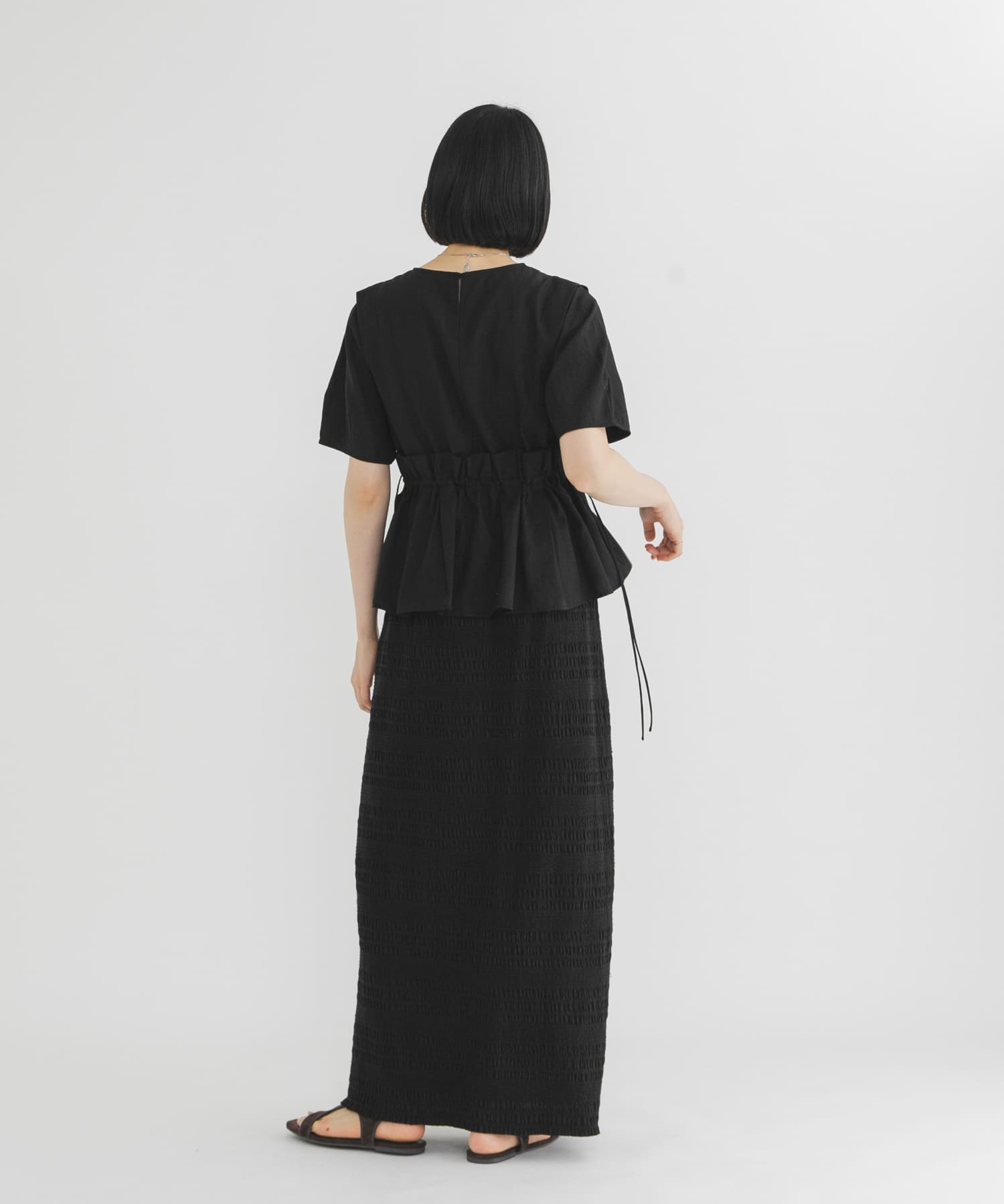 身長：160cm サイズ：one