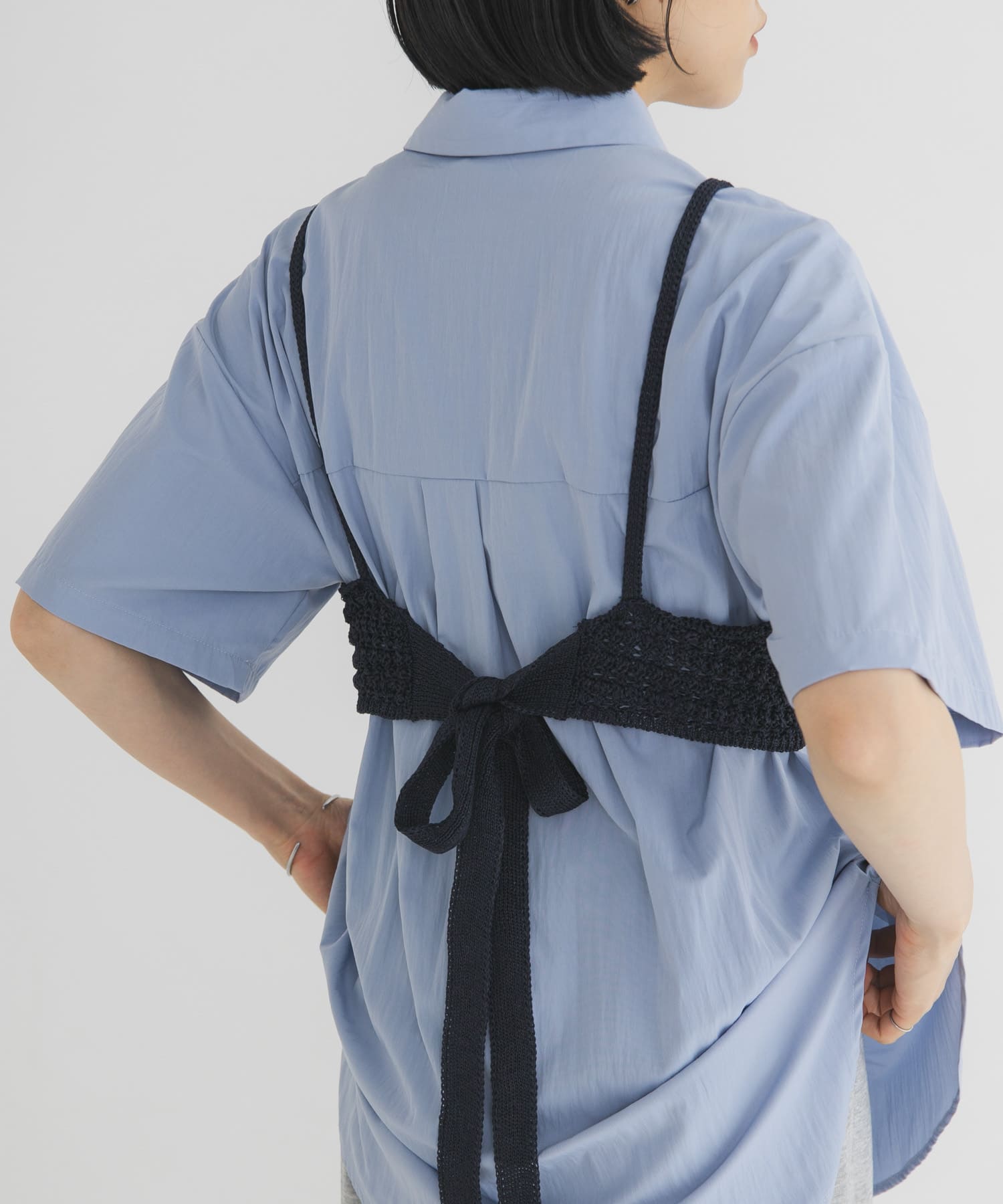 身長：160cm サイズ：one
