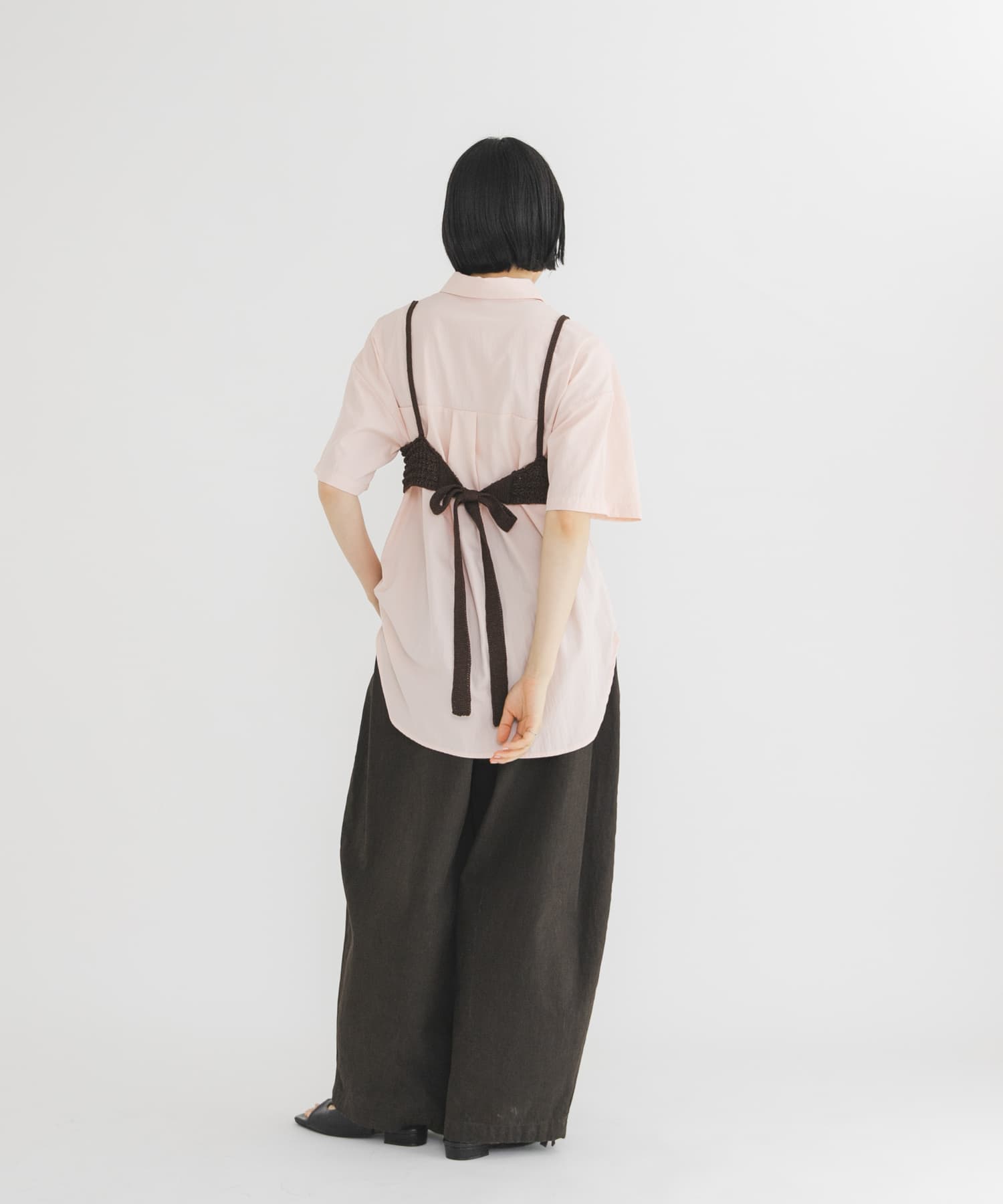 身長：160cm サイズ：one