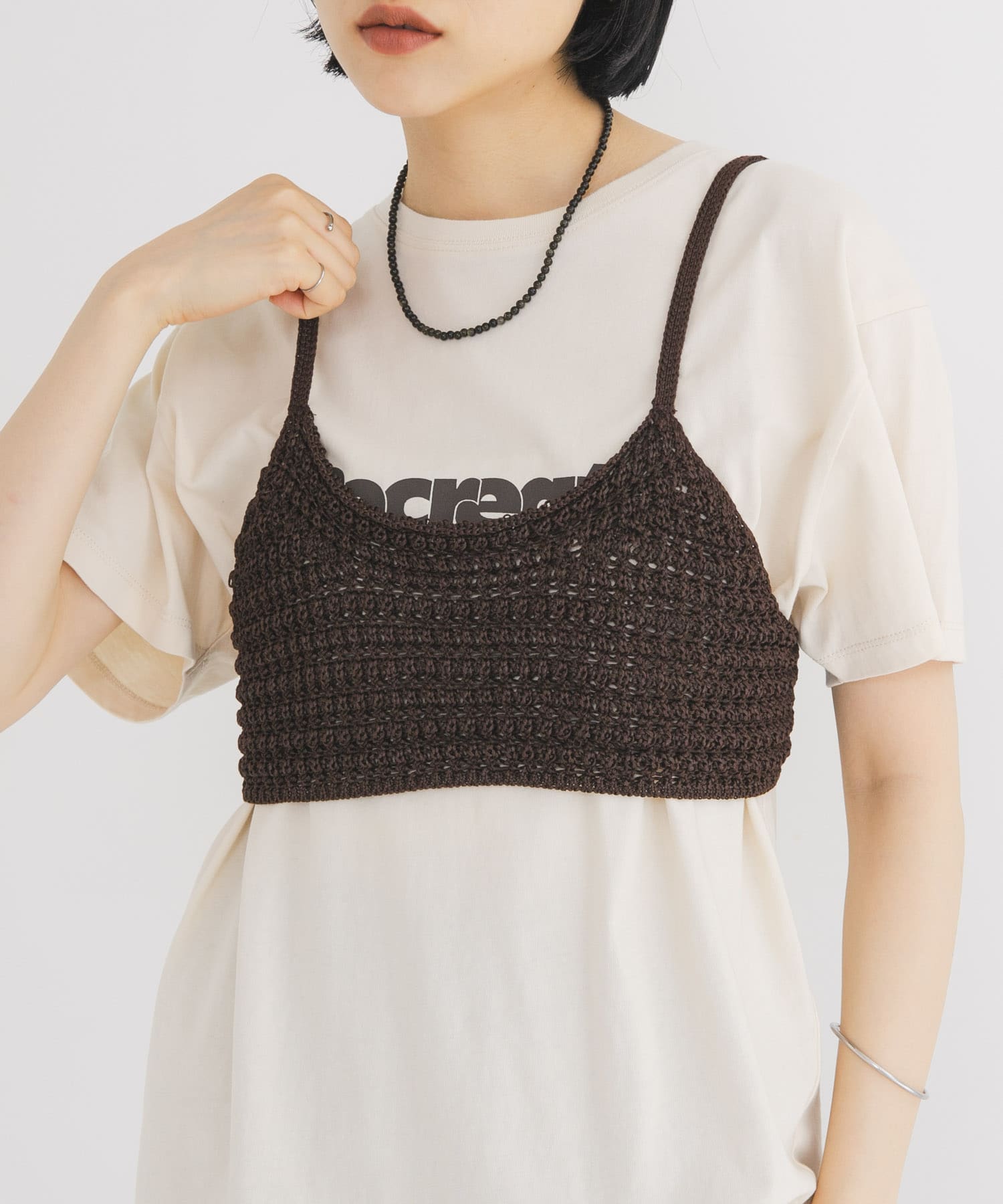 ニットビスチェSETシャツ(One BLUE×NAVY): トップス｜URBAN RESEARCH