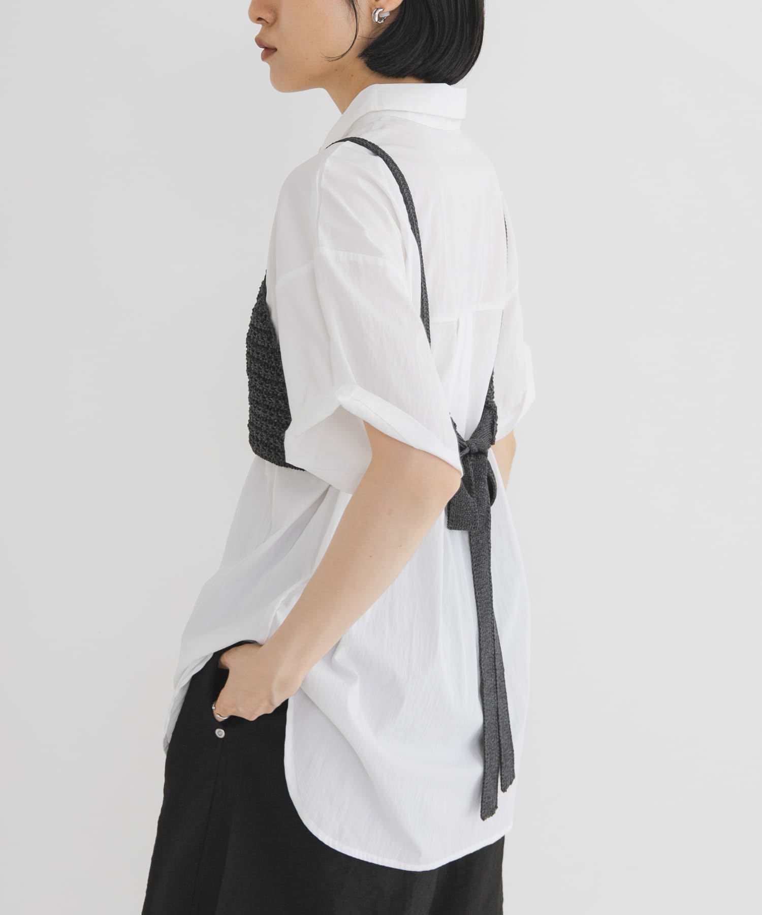 身長：160cm サイズ：one