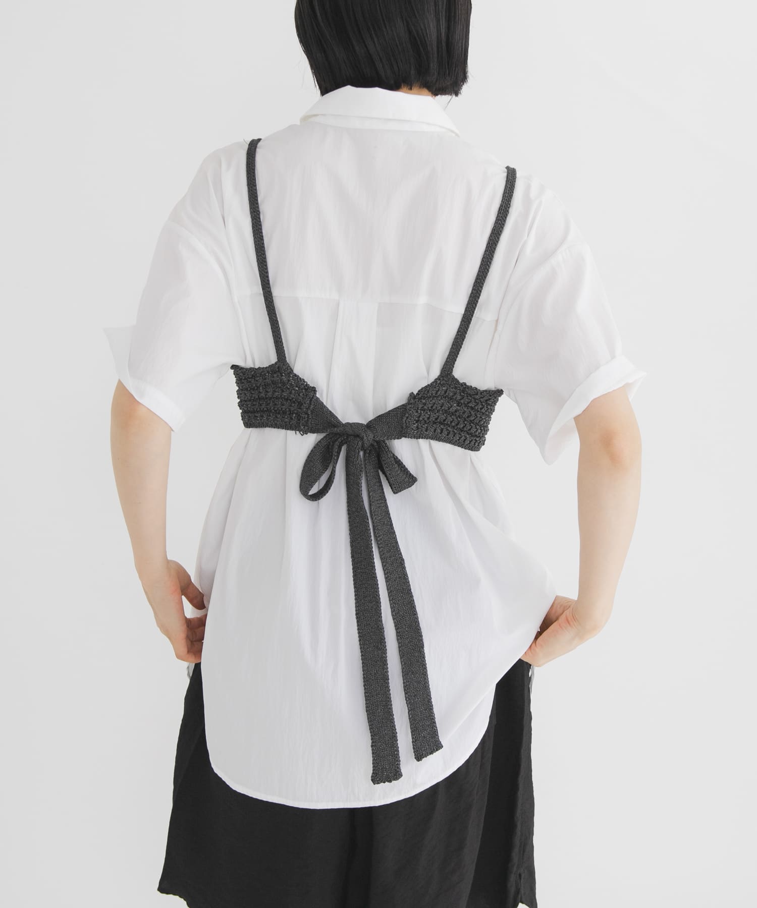 身長：160cm サイズ：one
