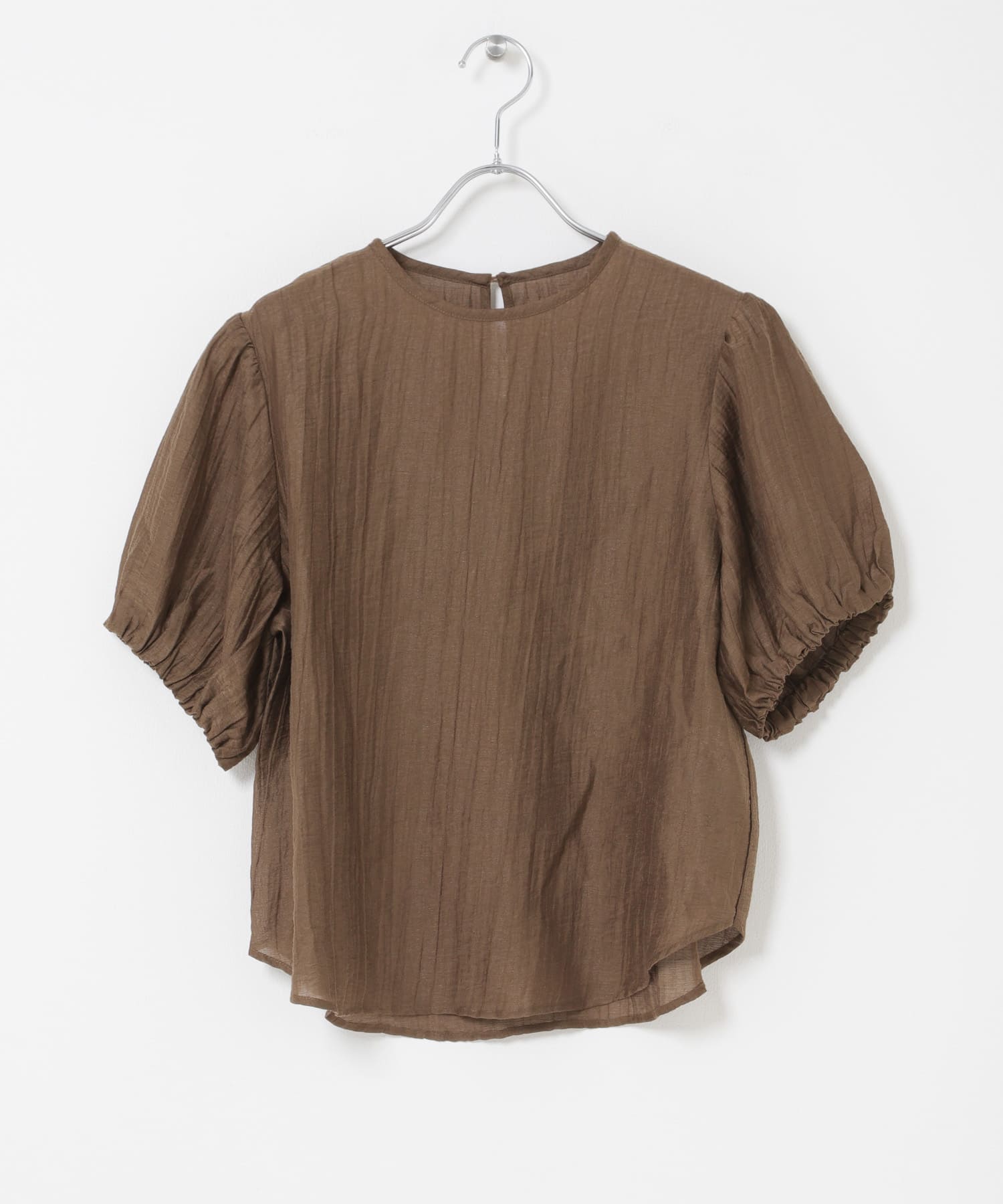 ブラトップビスチェSETブラウス BROWN One