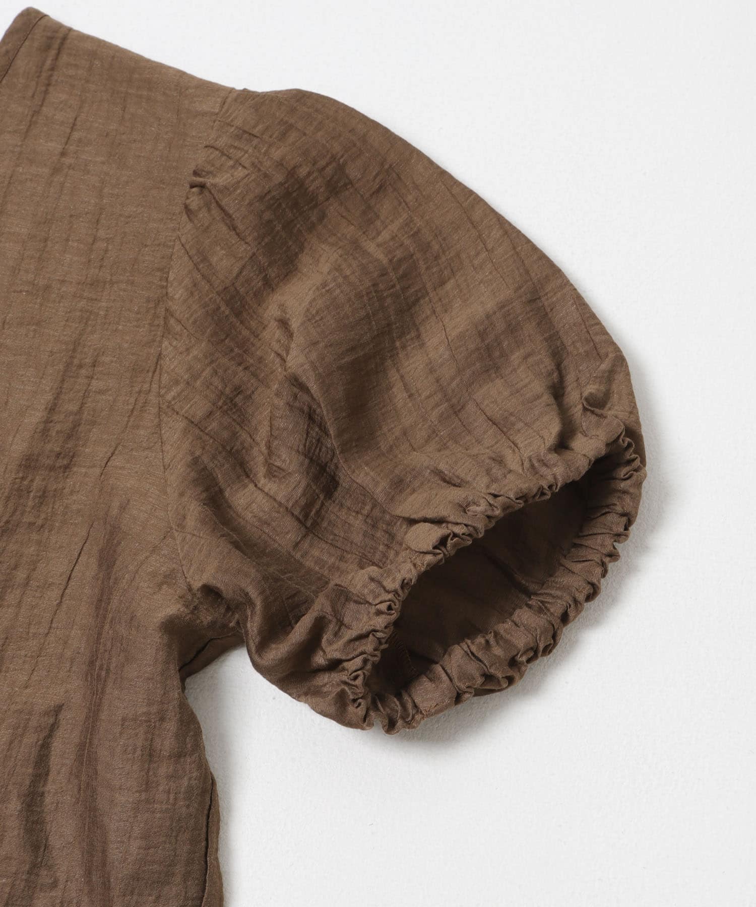 ブラトップビスチェSETブラウス BROWN One