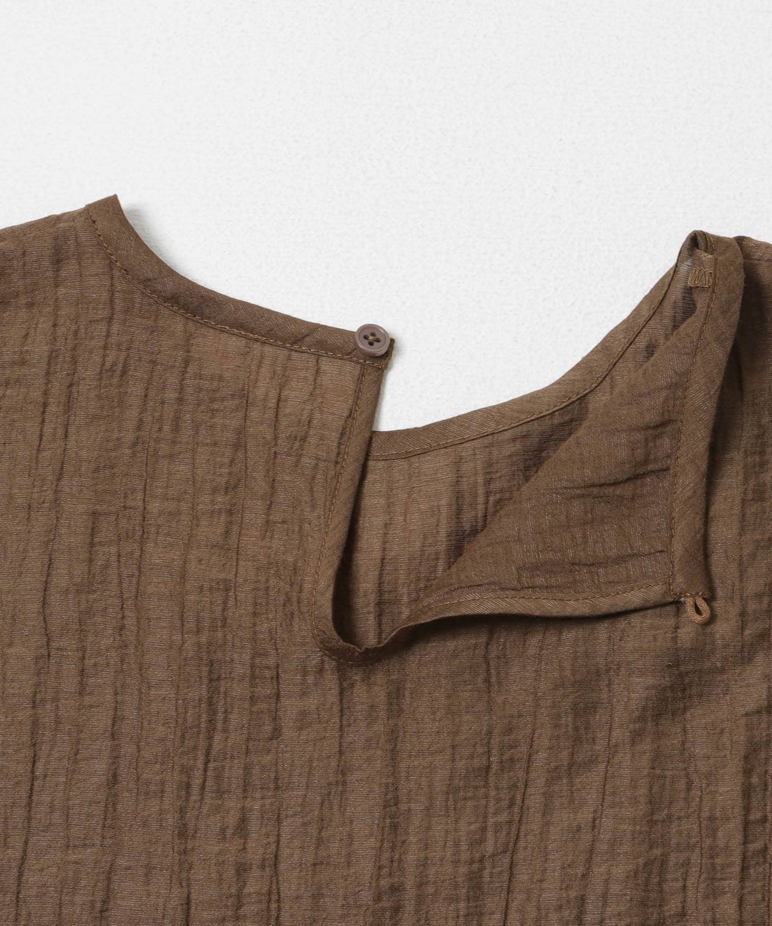 ブラトップビスチェSETブラウス BROWN One