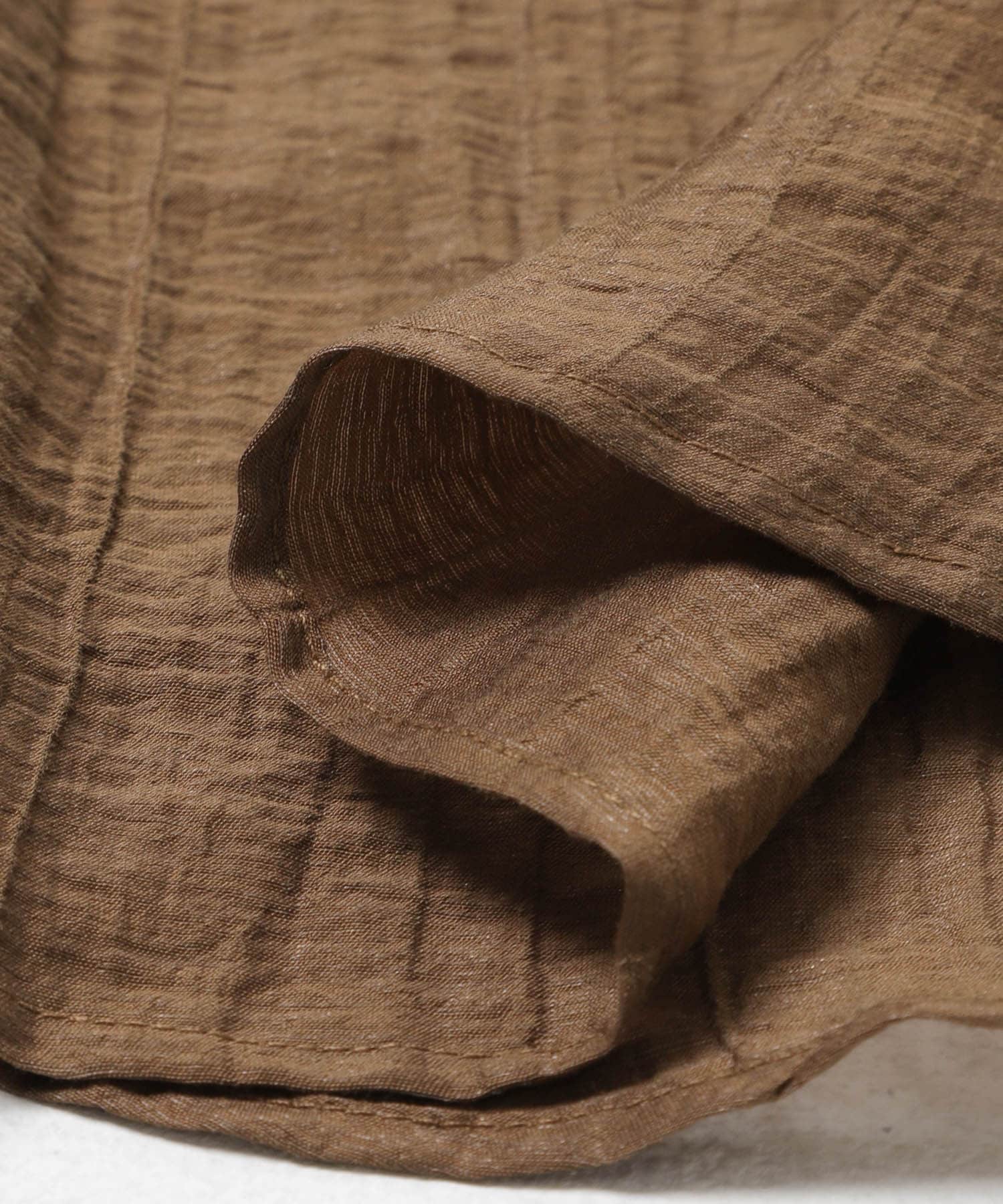 ブラトップビスチェSETブラウス BROWN One