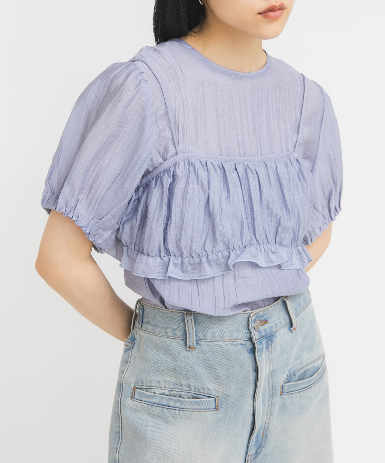 身長：160cm サイズ：one