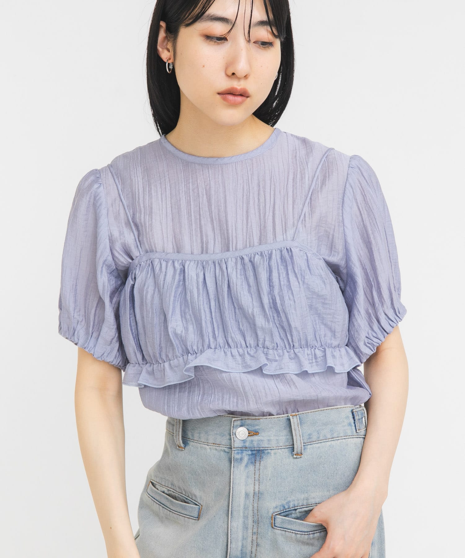 身長：160cm サイズ：one