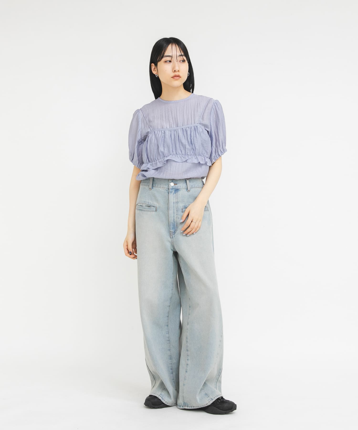 身長：160cm サイズ：one