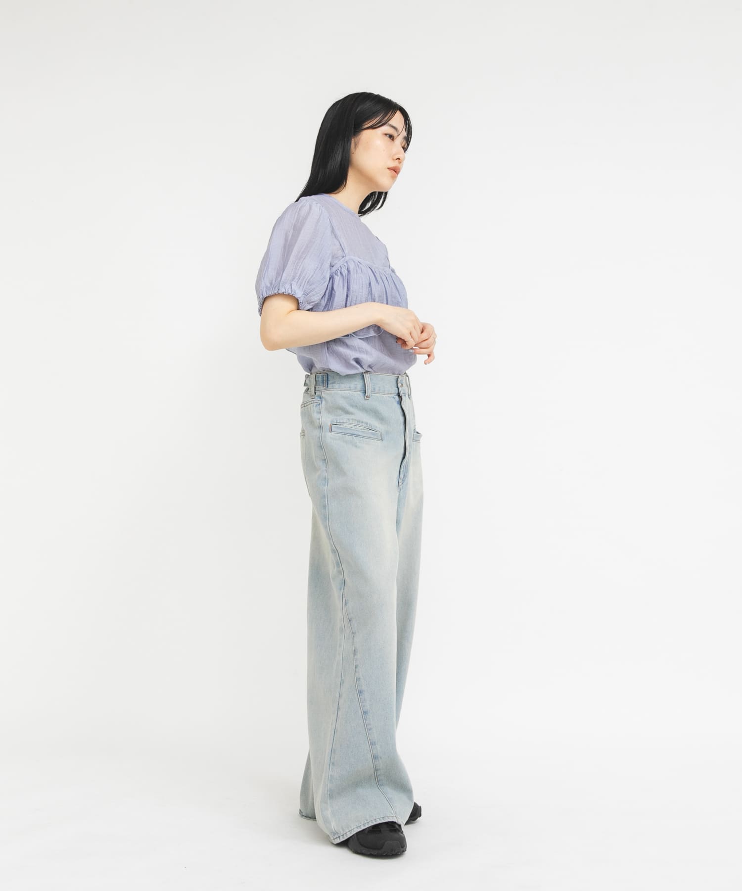 身長：160cm サイズ：one