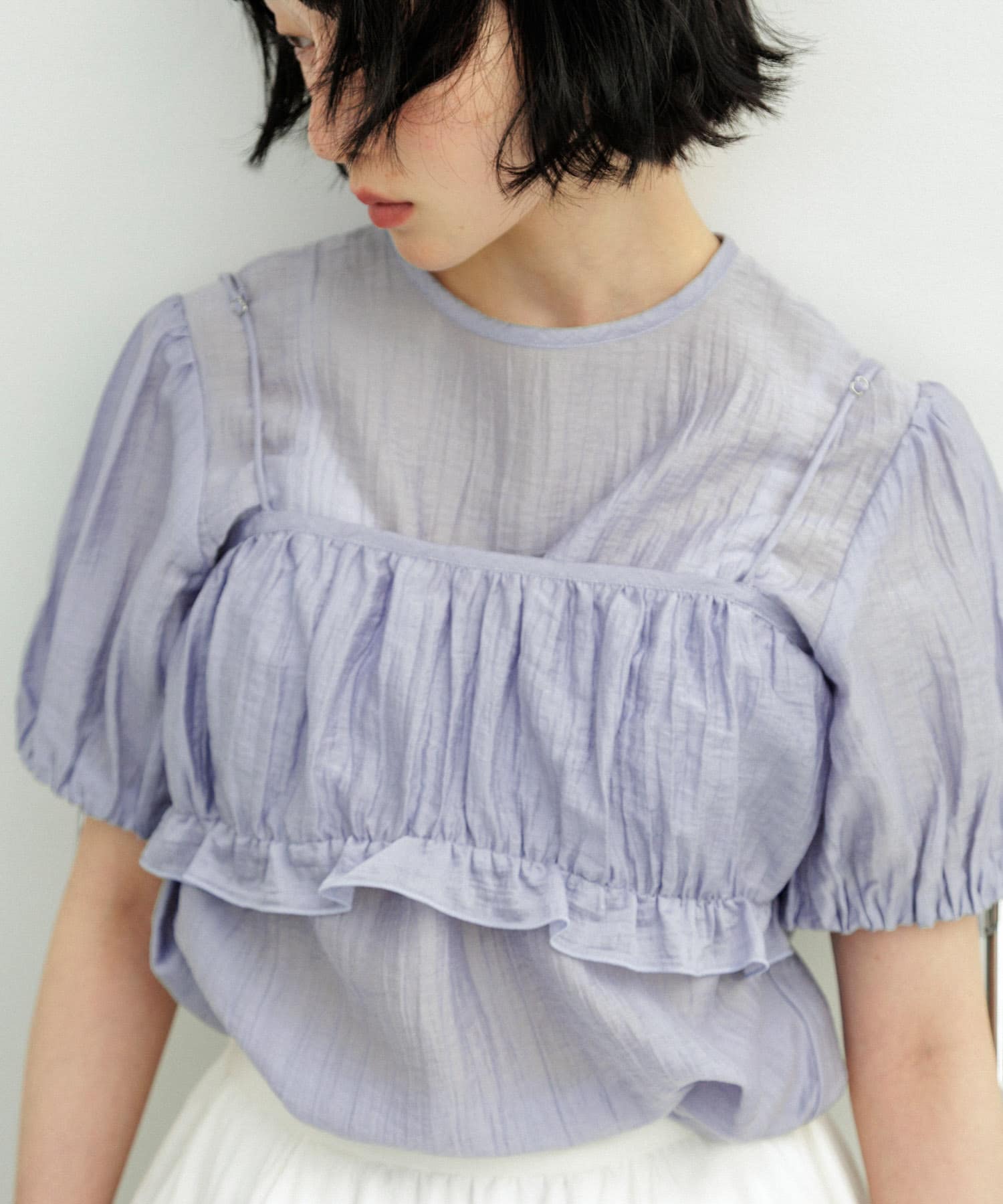 身長：160cm サイズ：one