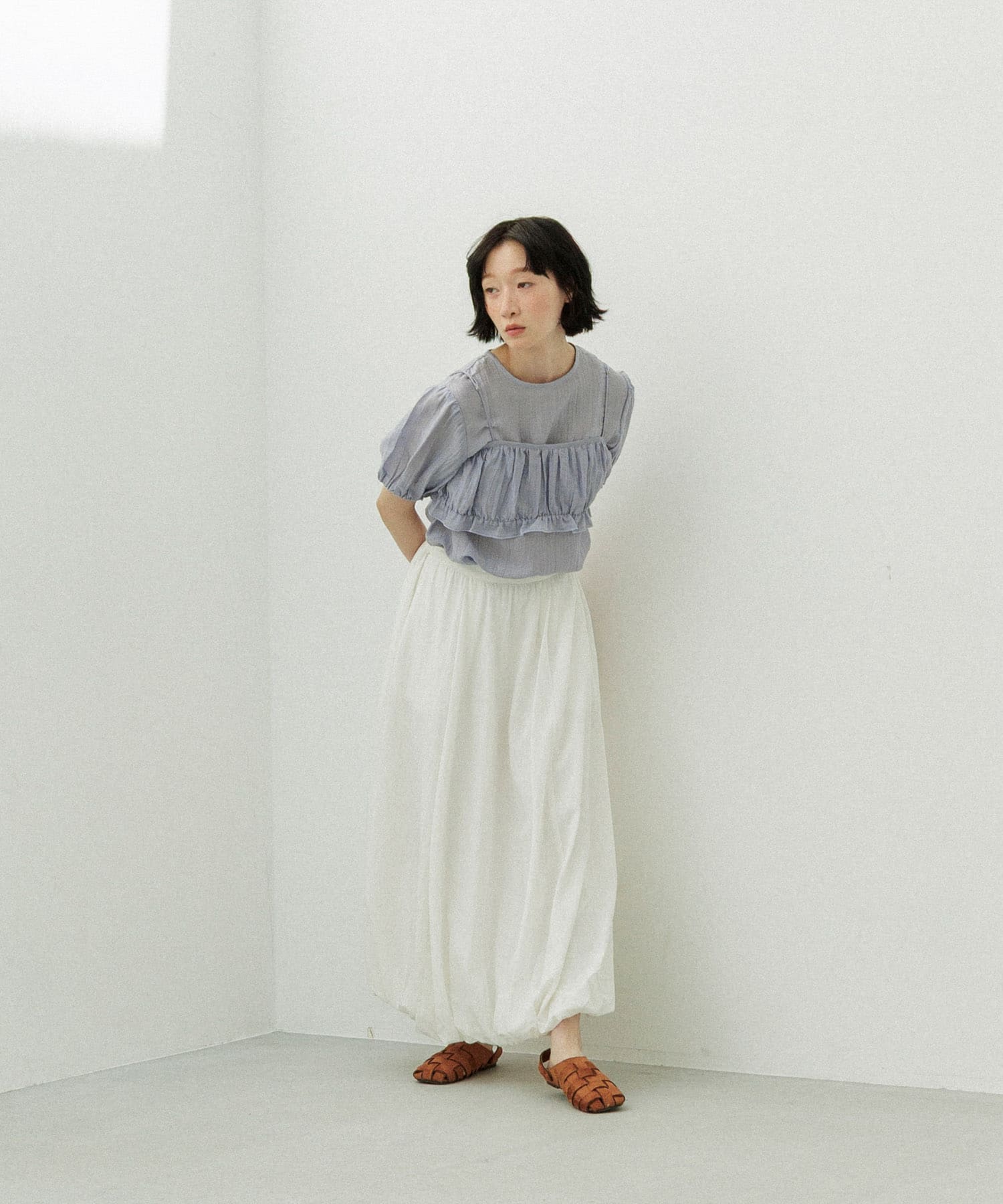 身長：160cm サイズ：one