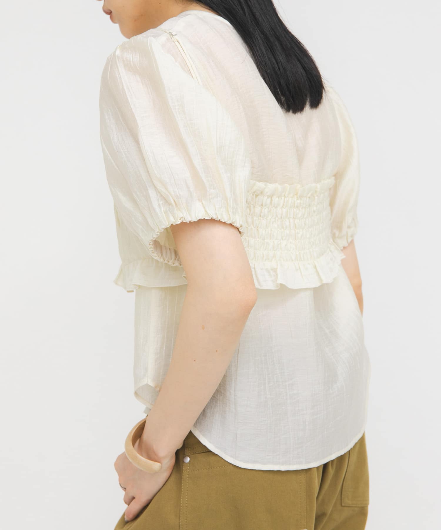 身長：160cm サイズ：one