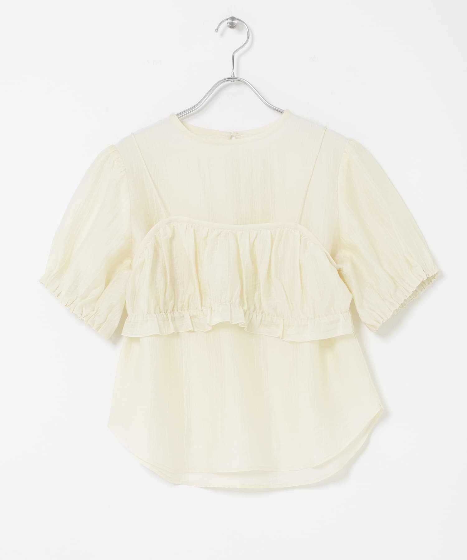 ブラトップビスチェSETブラウス IVORY One