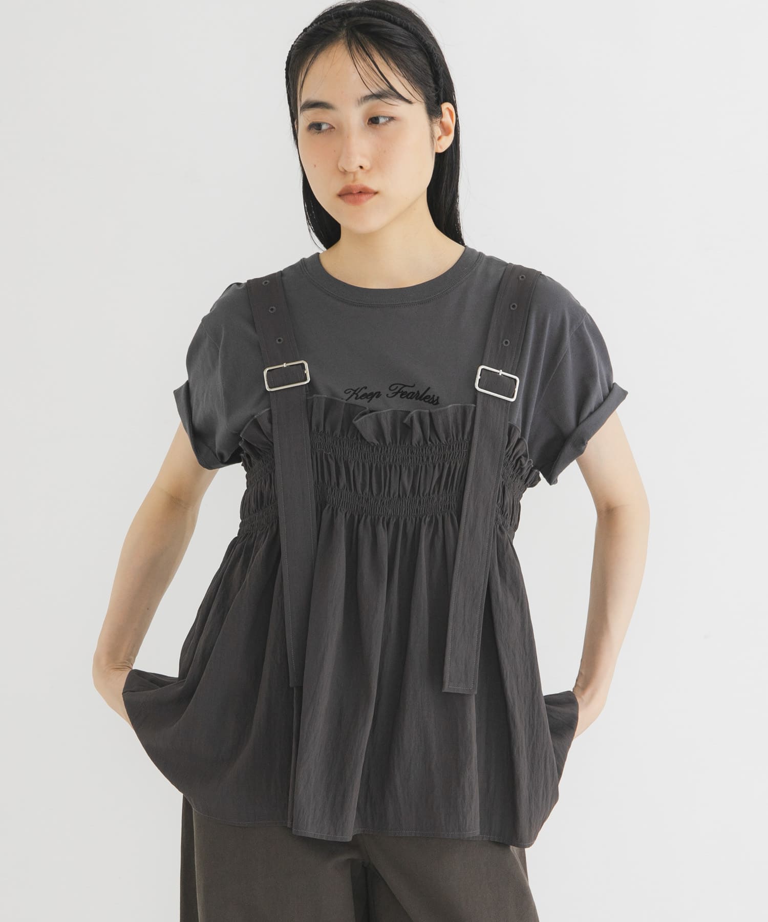 身長 : 160cm サイズ : one