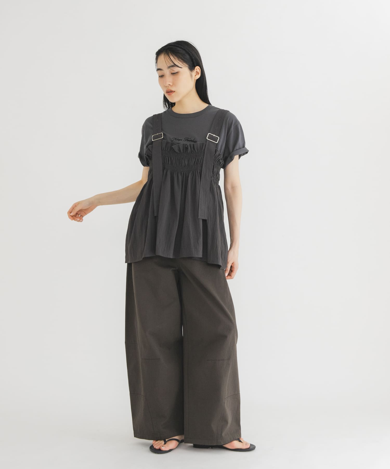 身長 : 160cm サイズ : one