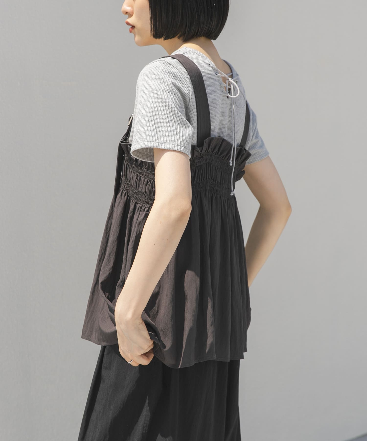 身長 : 160cm サイズ : one