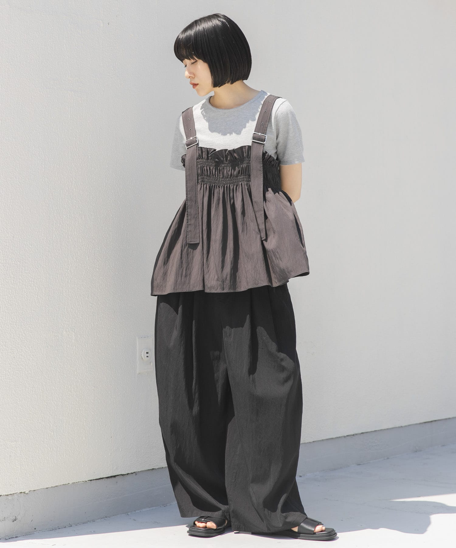 身長 : 160cm サイズ : one
