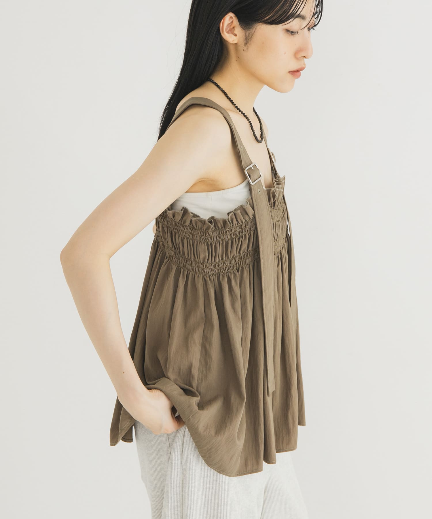 身長 : 160cm サイズ : one