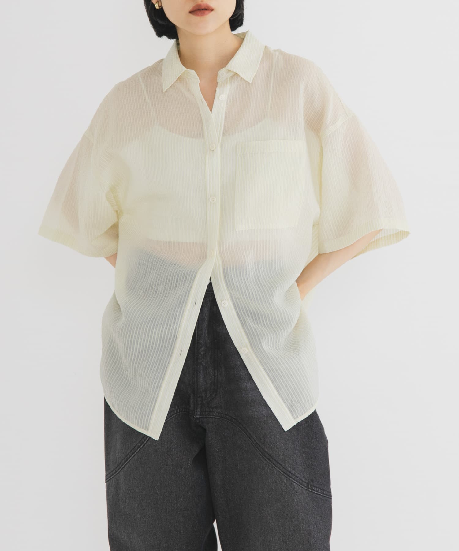 身長：160cm サイズ：one