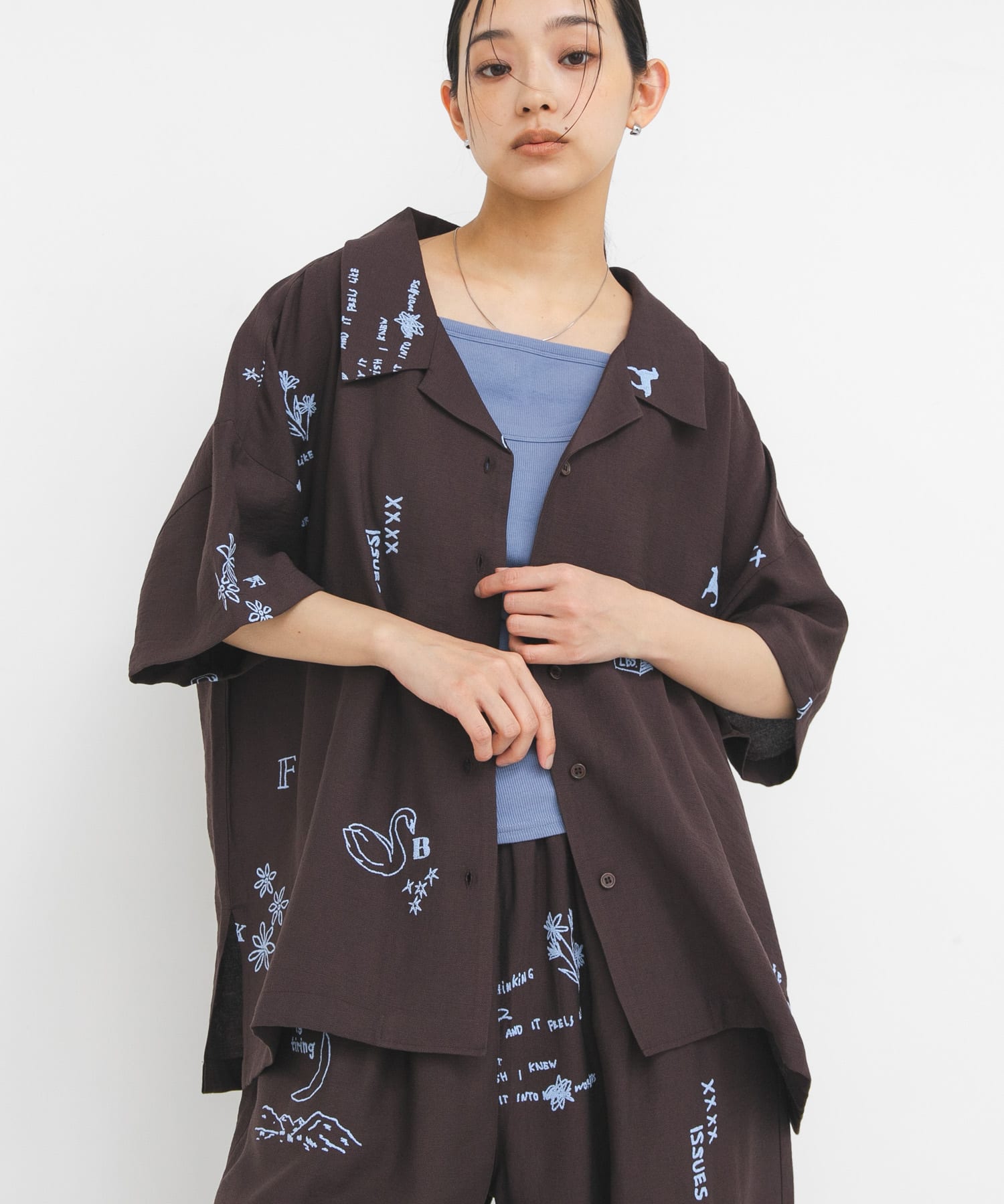 身長 : 163cm サイズ : one