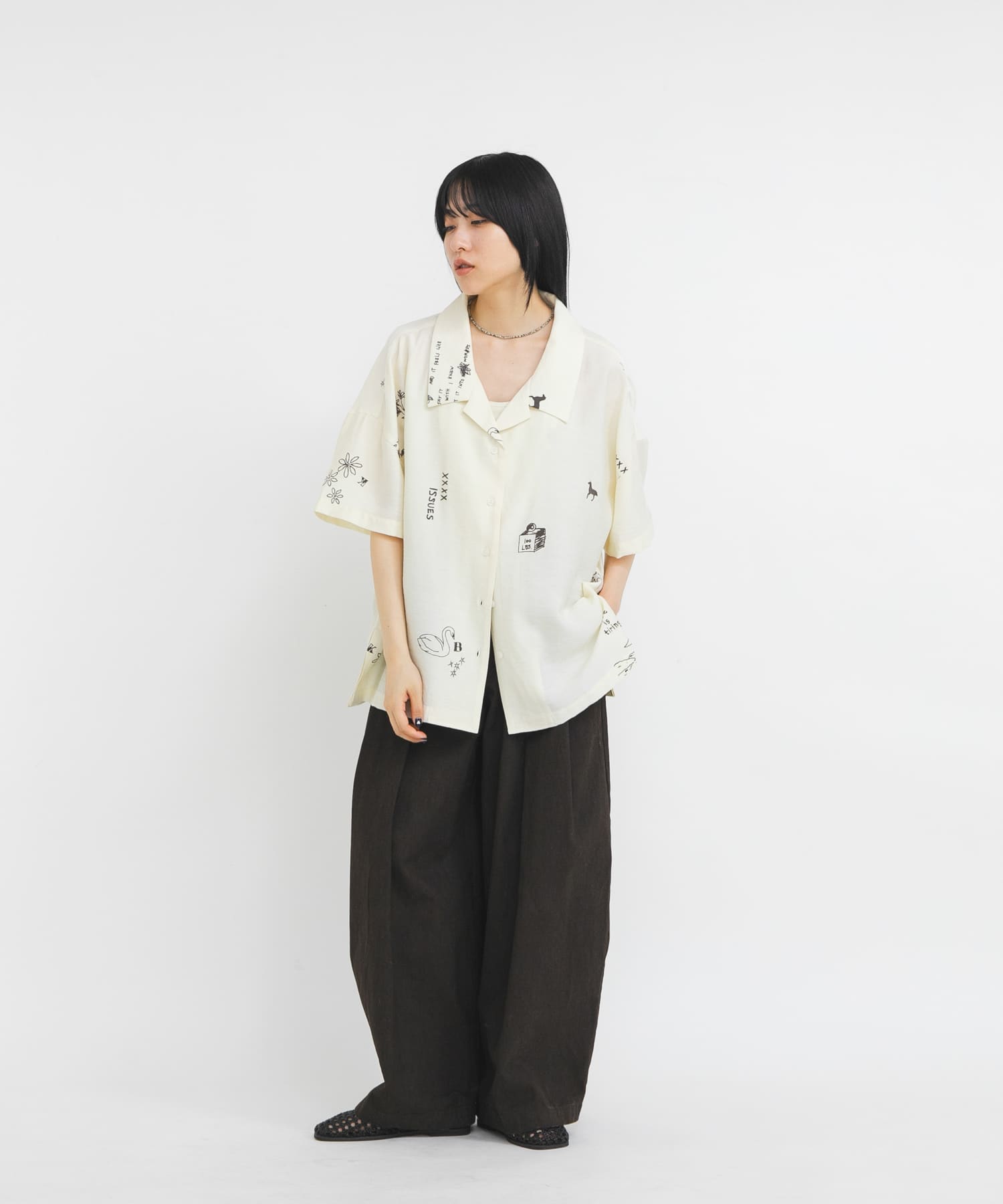 身長 : 160cm サイズ : one