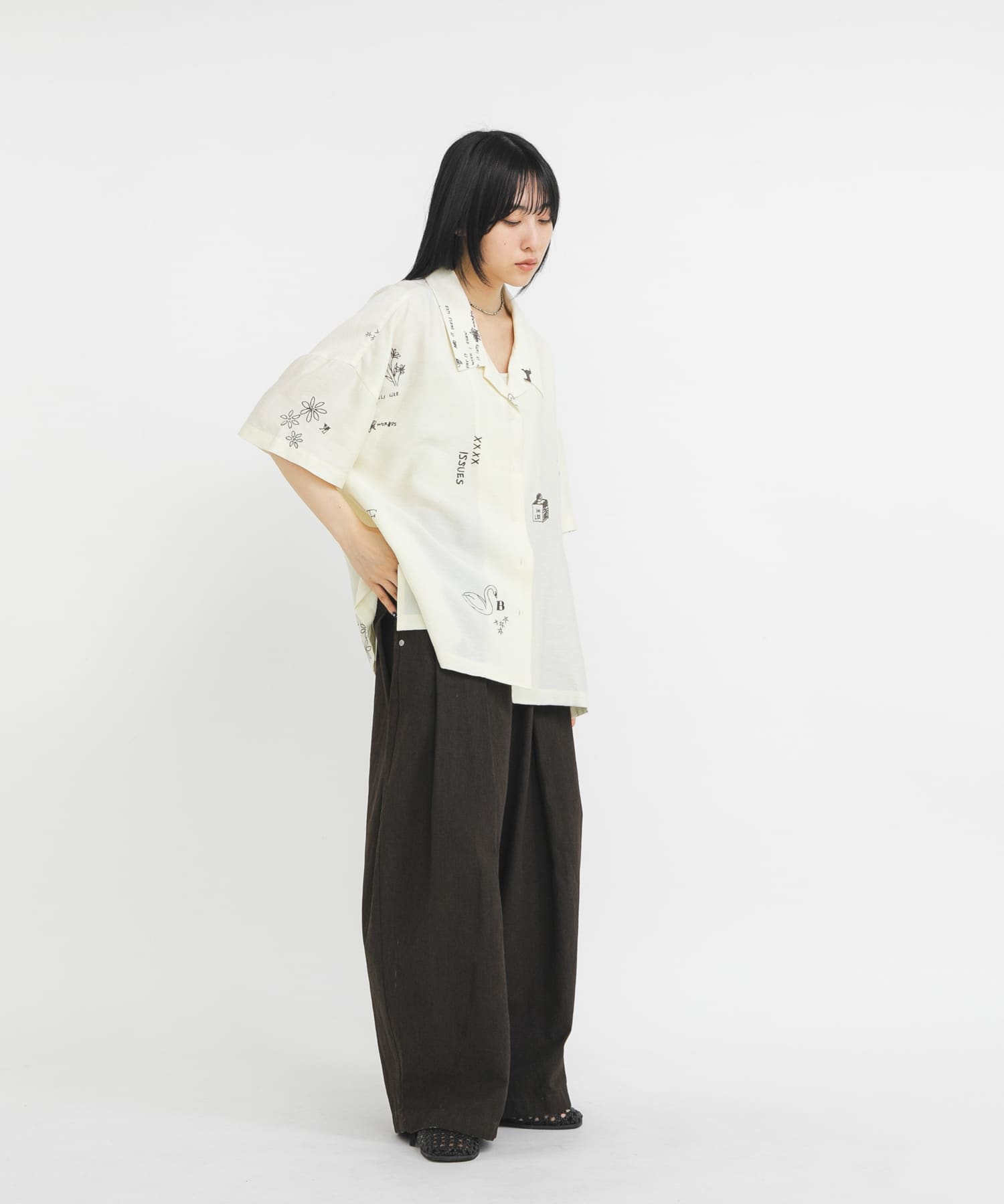 身長 : 160cm サイズ : one