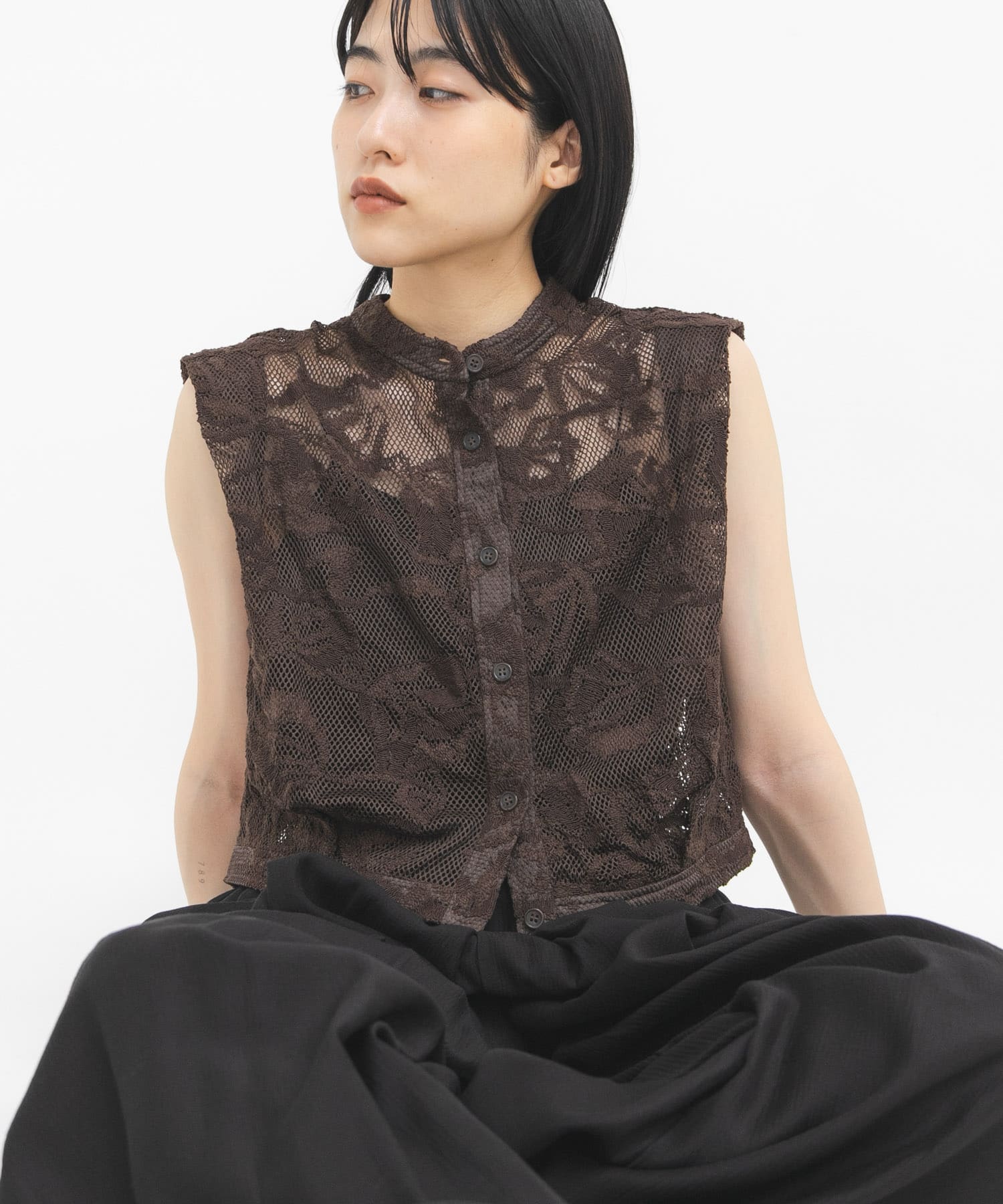 身長：160cm サイズ：one