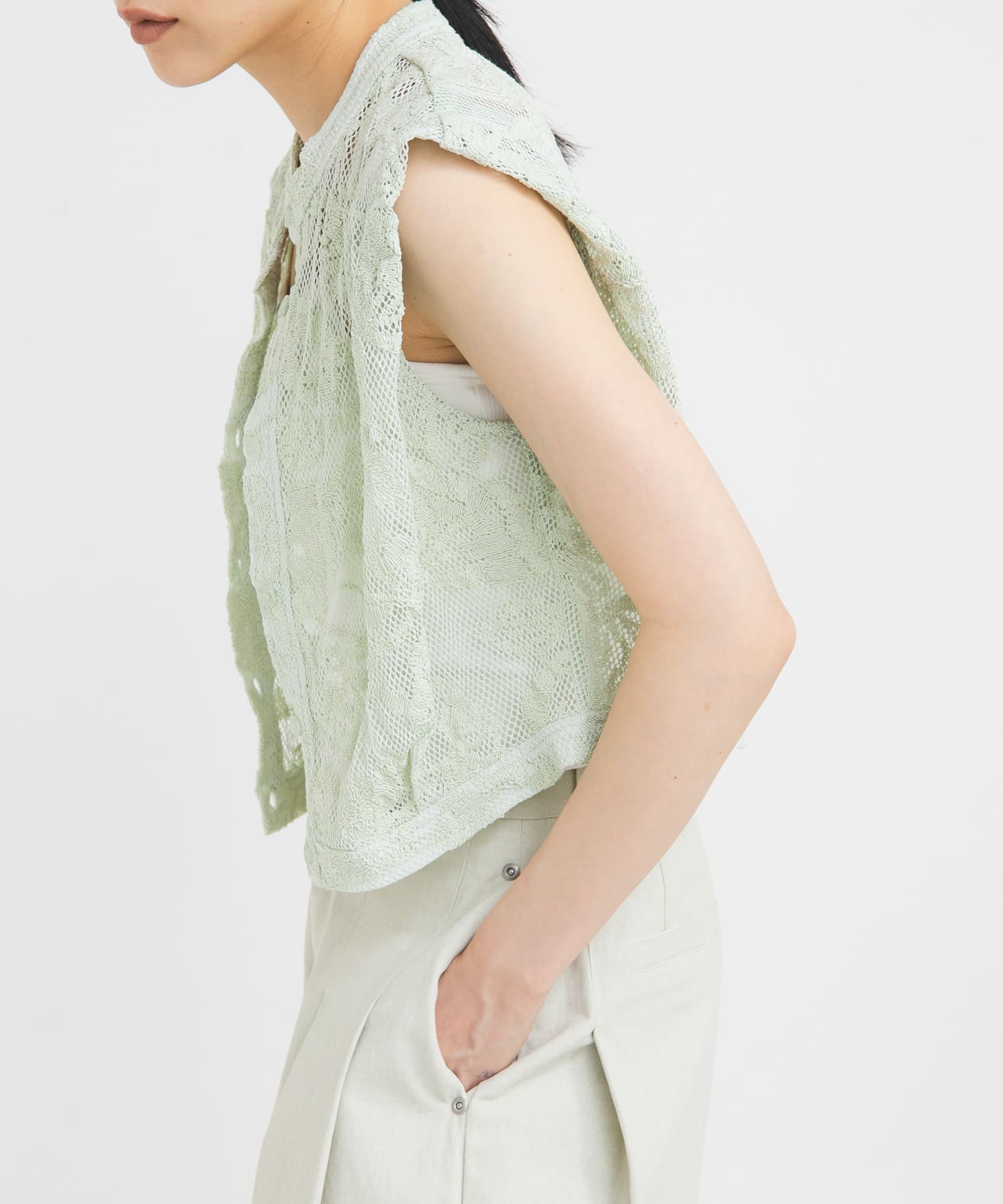 身長：160cm サイズ：one