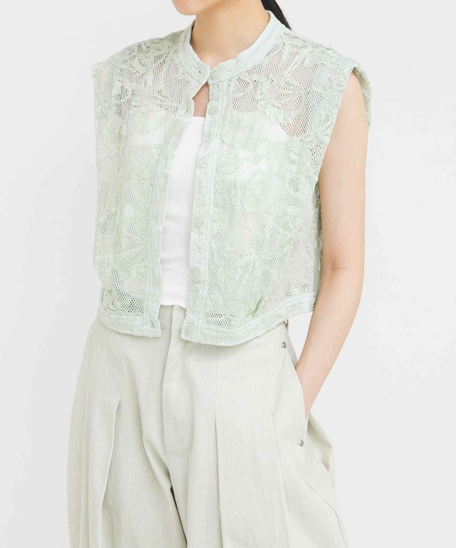 身長：160cm サイズ：one