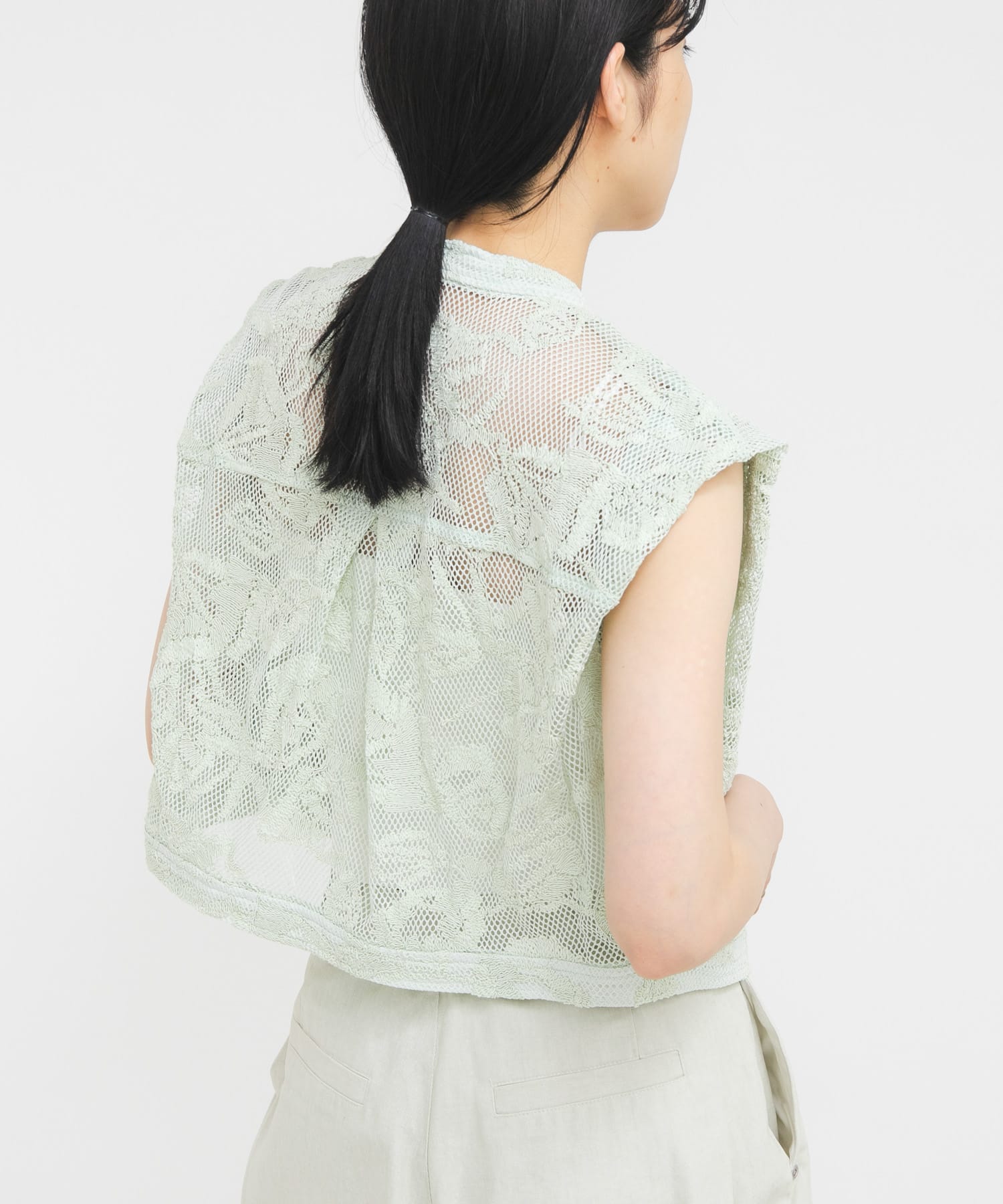 身長：160cm サイズ：one