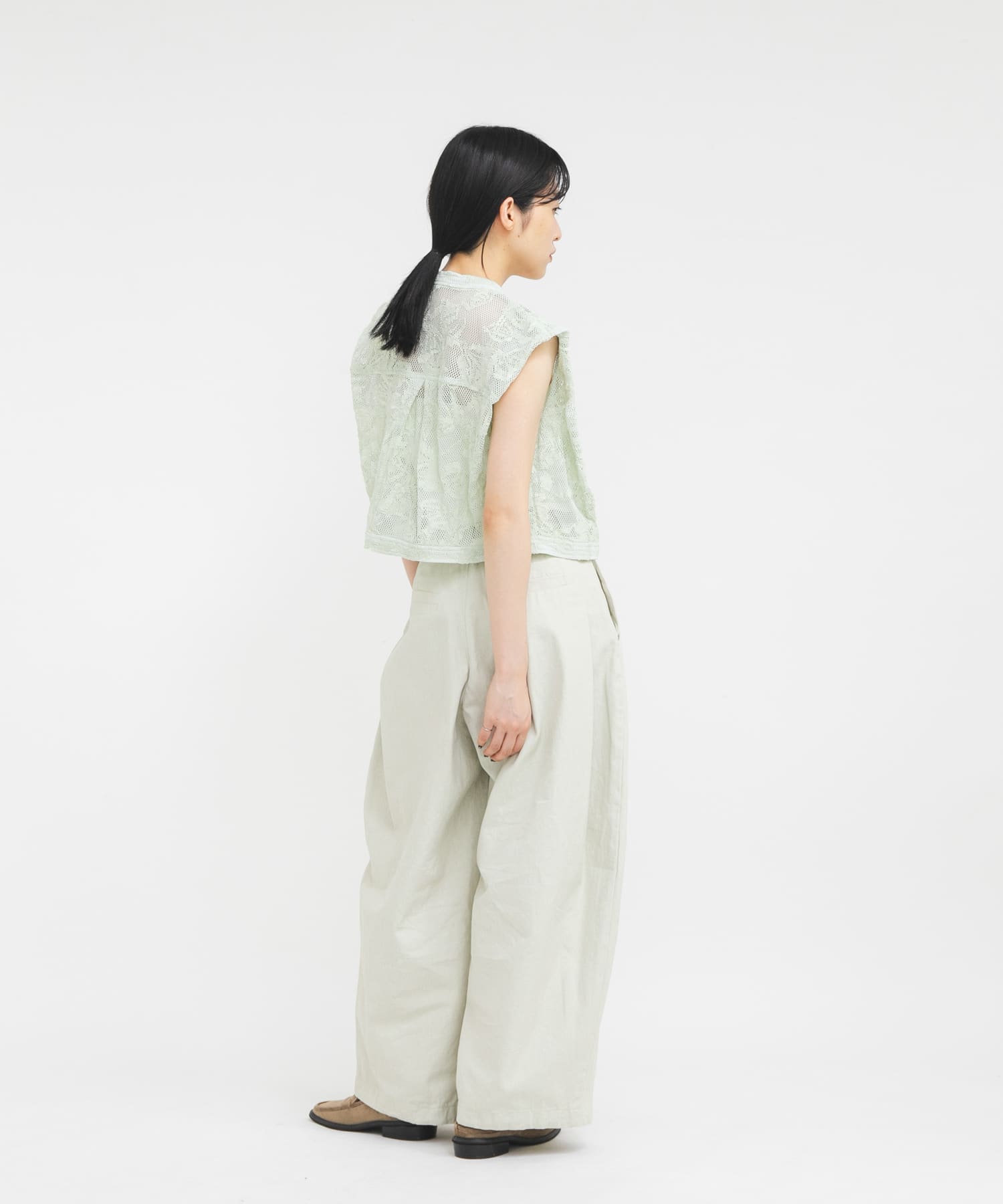 身長：160cm サイズ：one
