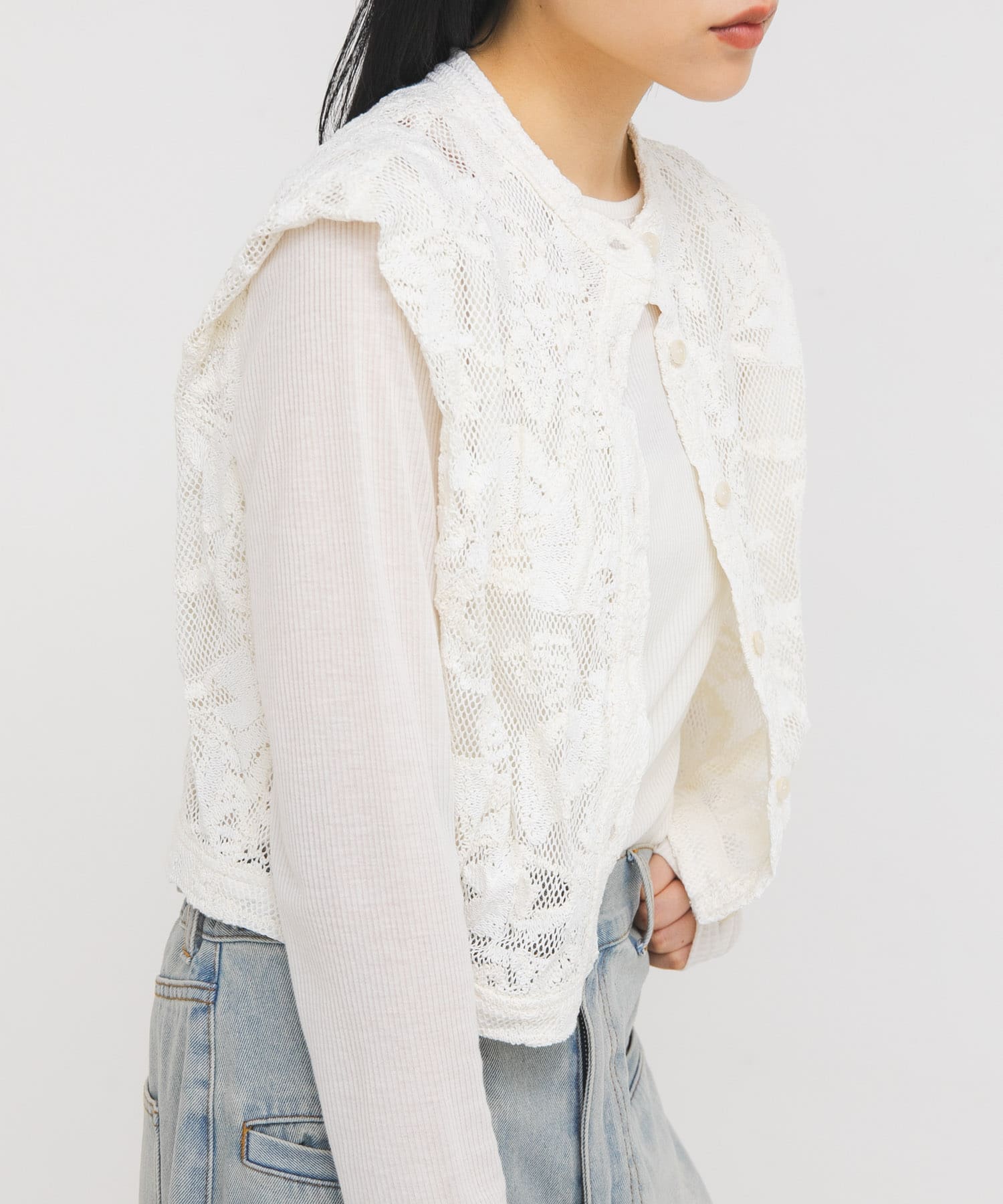 身長：160cm サイズ：one