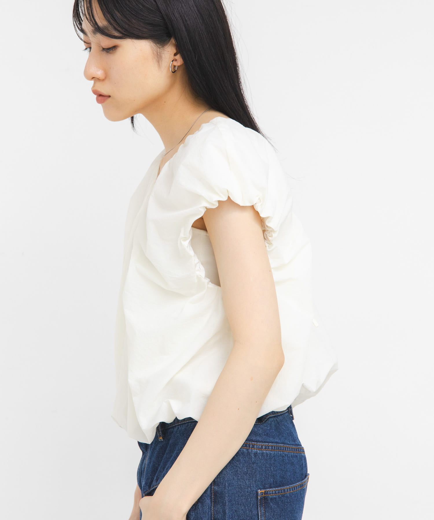 身長：160cm サイズ：one