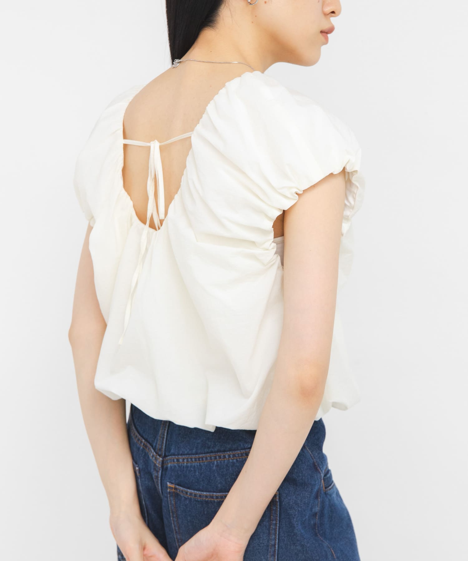 身長：160cm サイズ：one