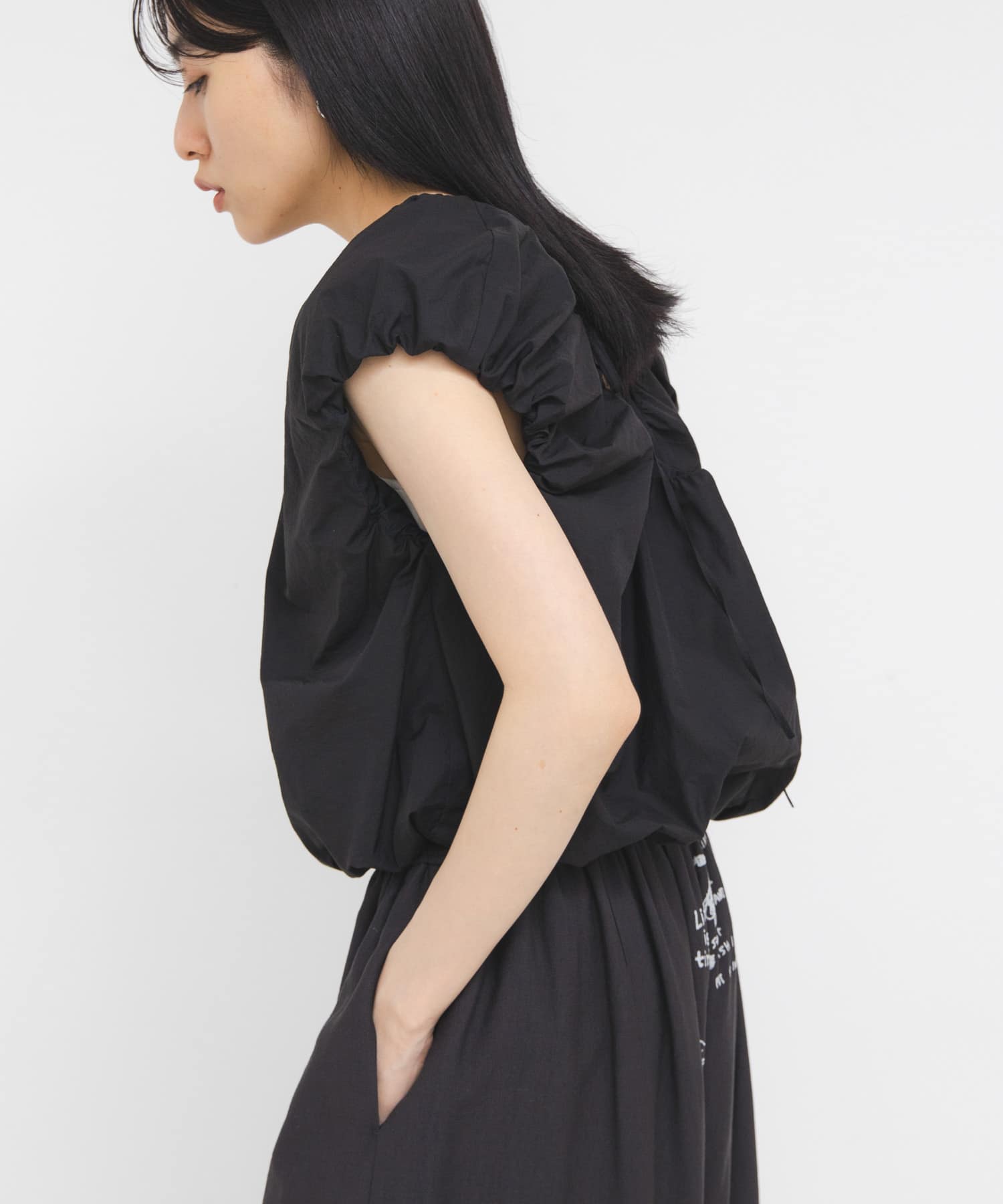 身長：160cm サイズ：one