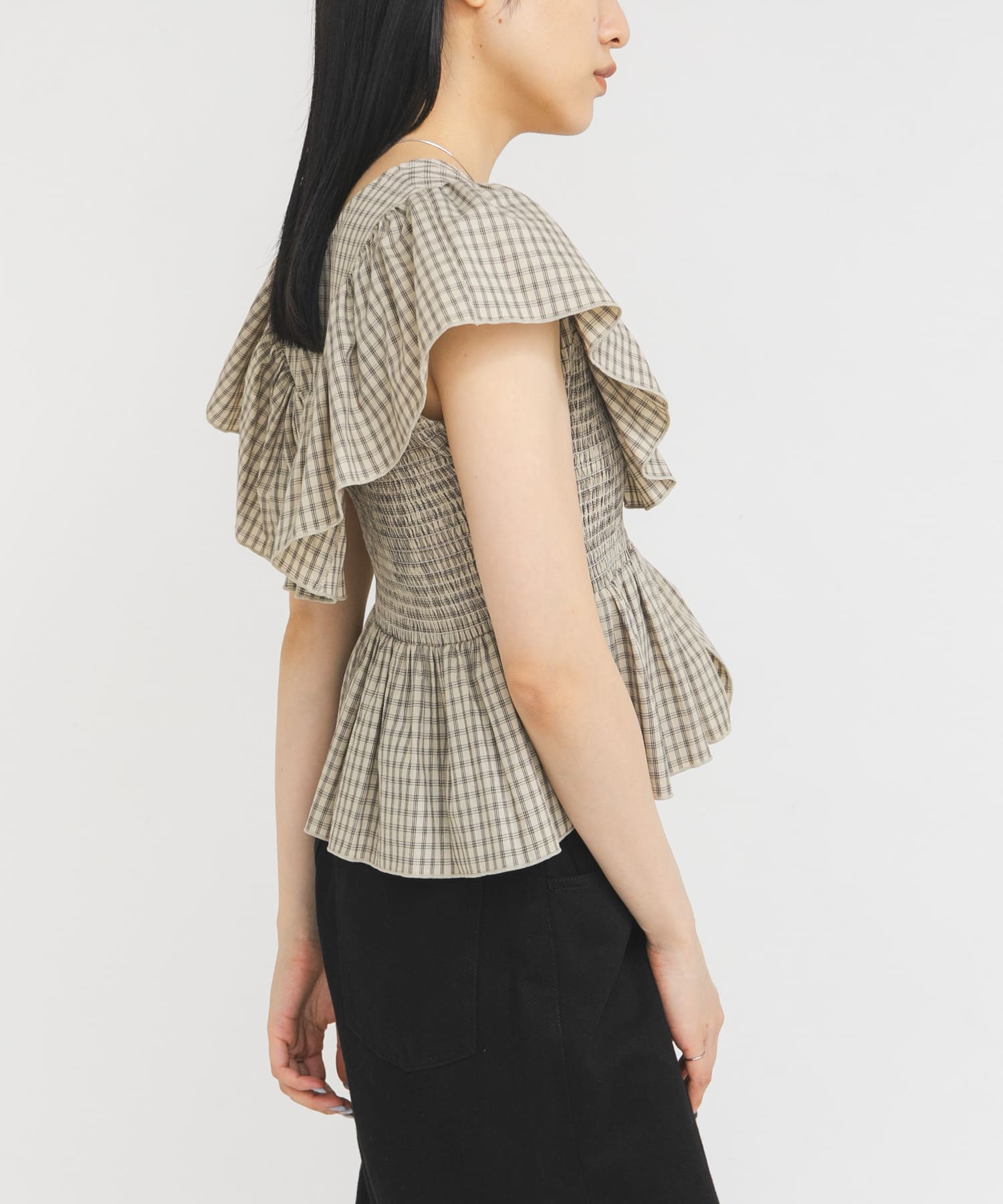 身長：160cm サイズ：one