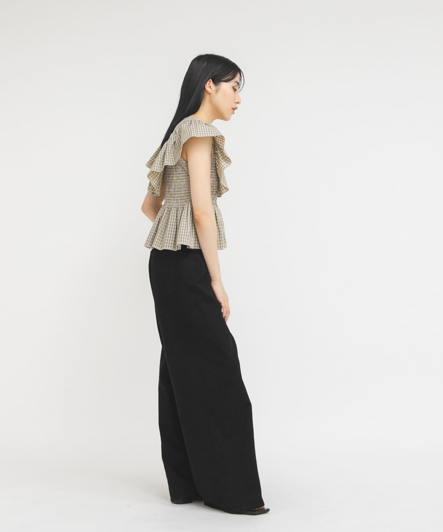 身長：160cm サイズ：one