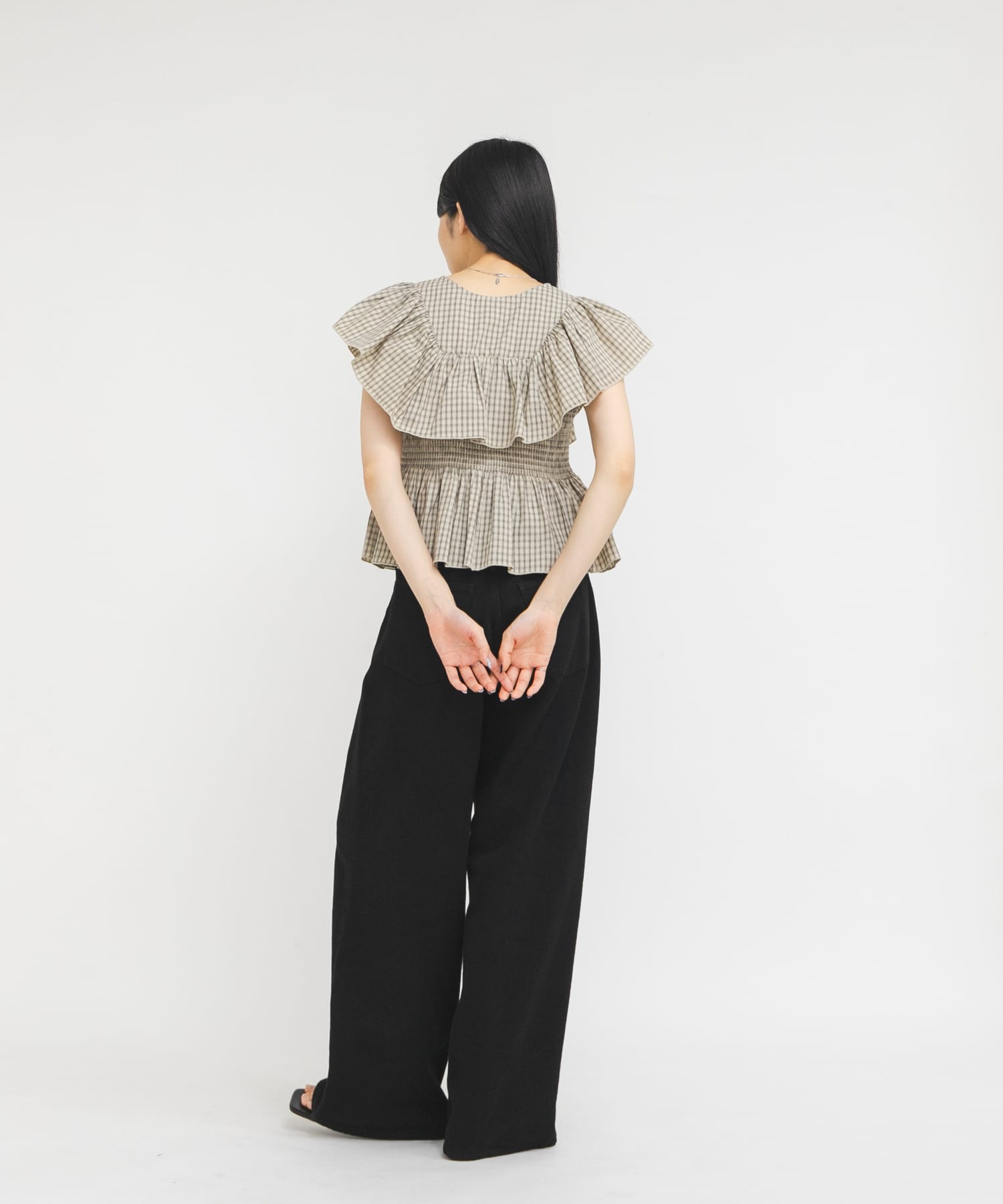 身長：160cm サイズ：one