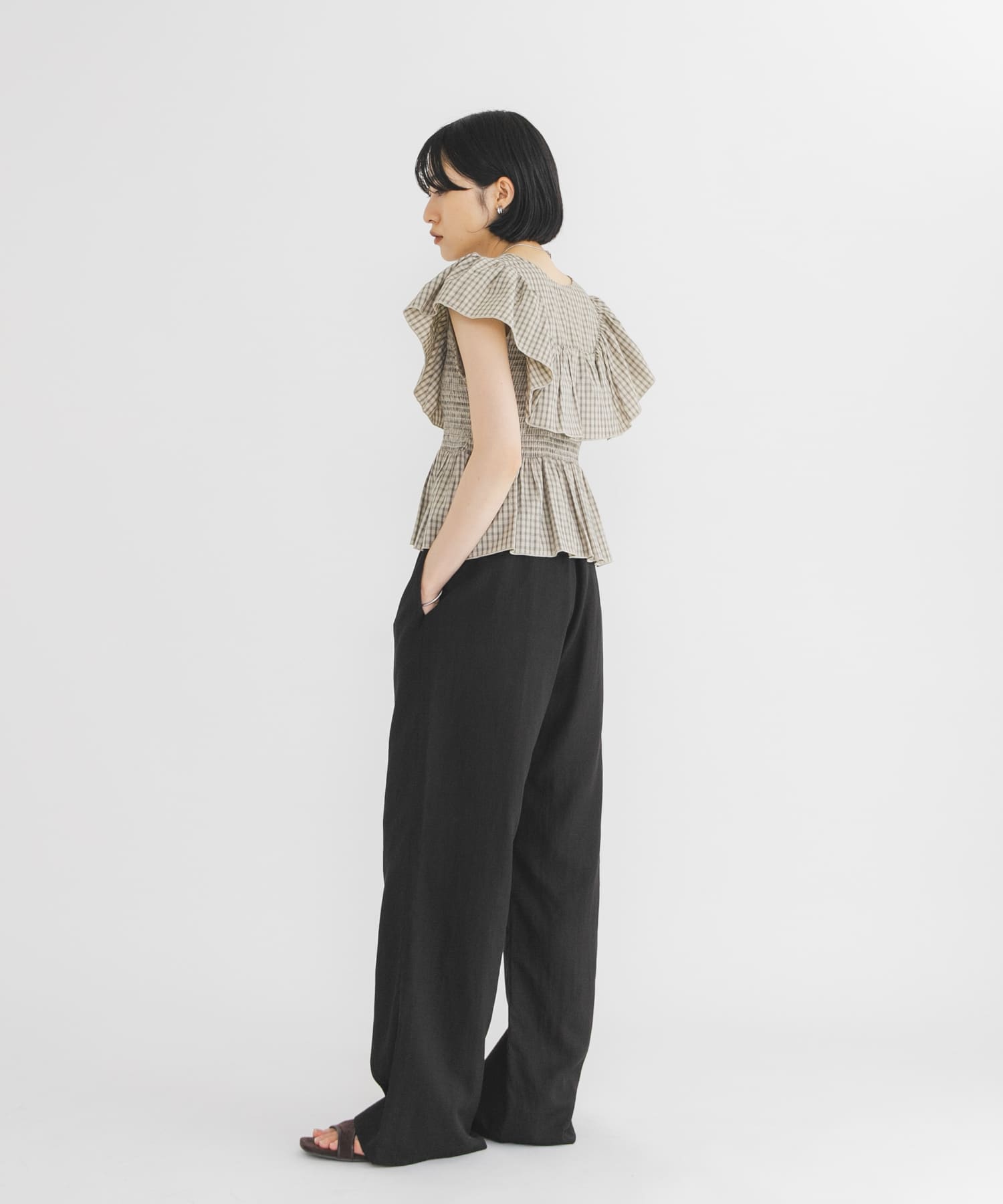 BEIGE×BLK
