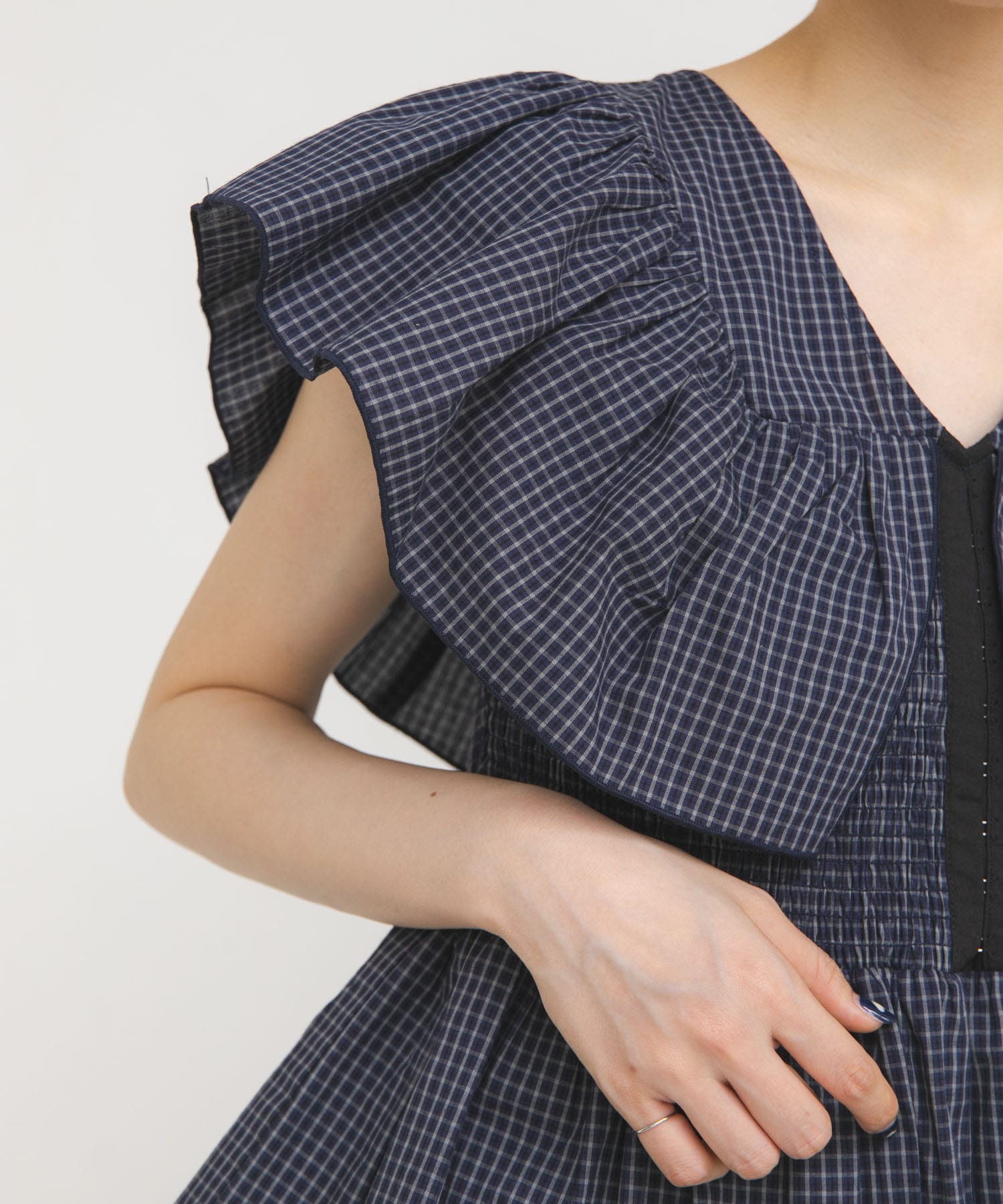 身長：160cm サイズ：one