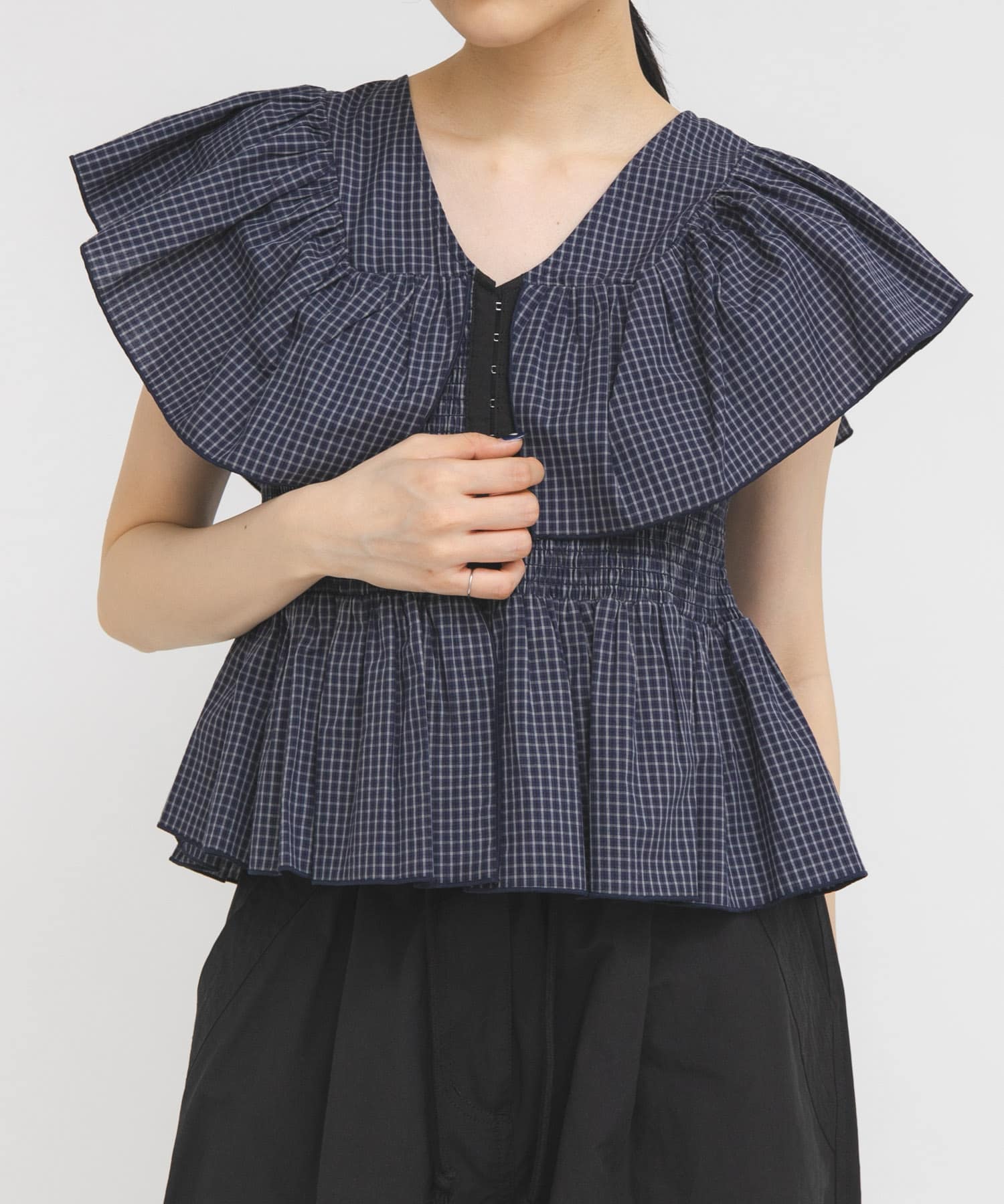 身長：160cm サイズ：one