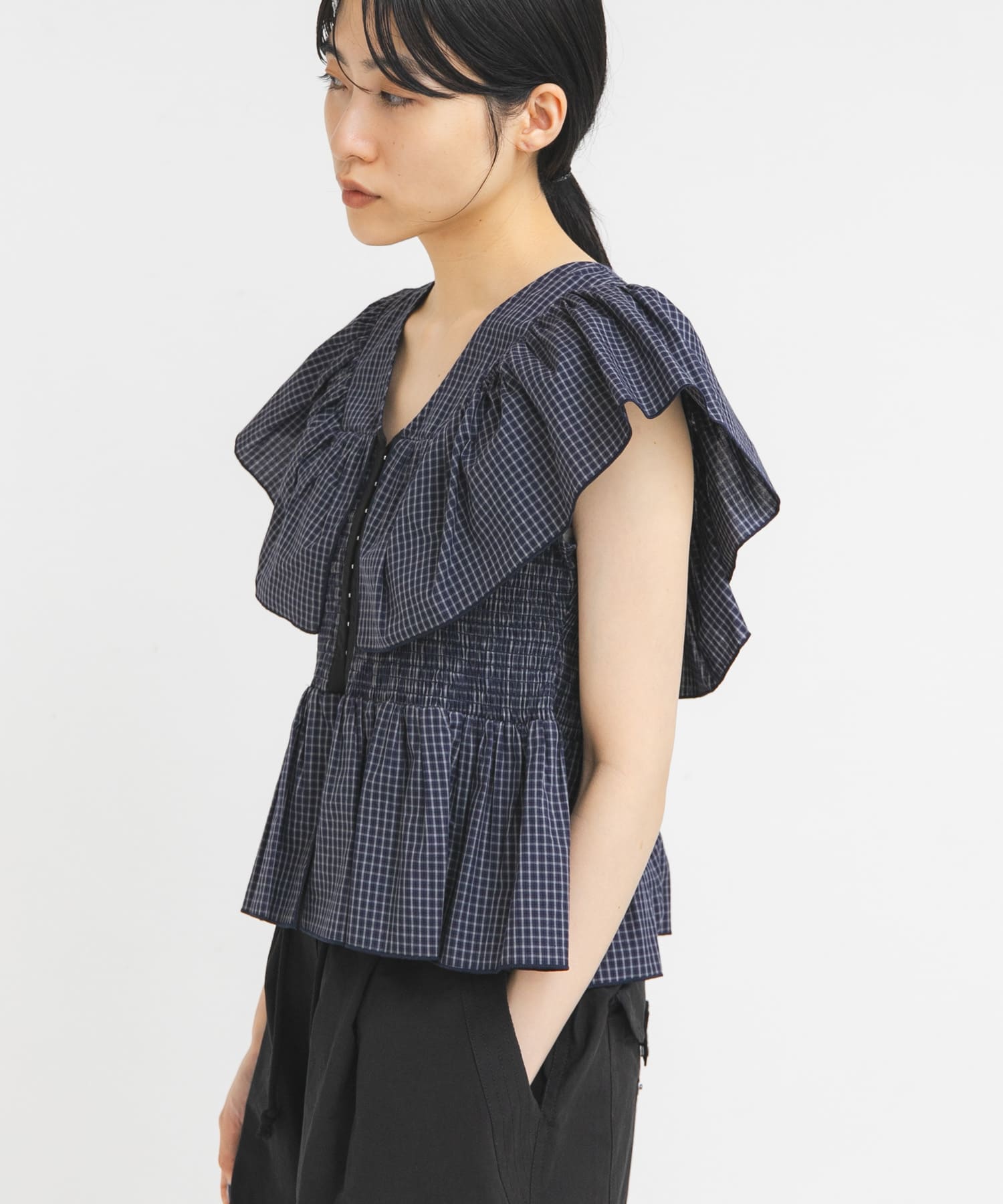 身長：160cm サイズ：one